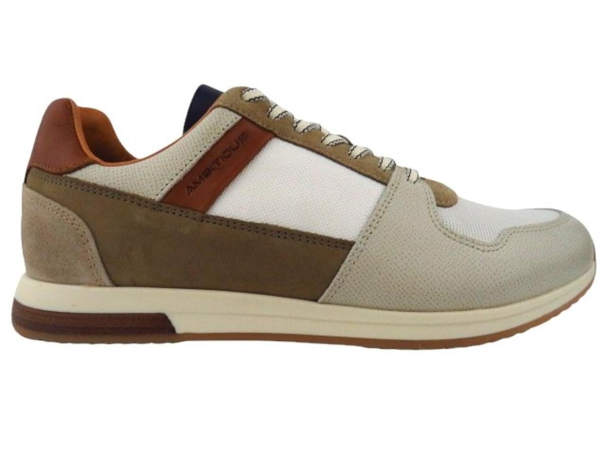 Ambitious grey offwhite camel Sneaker