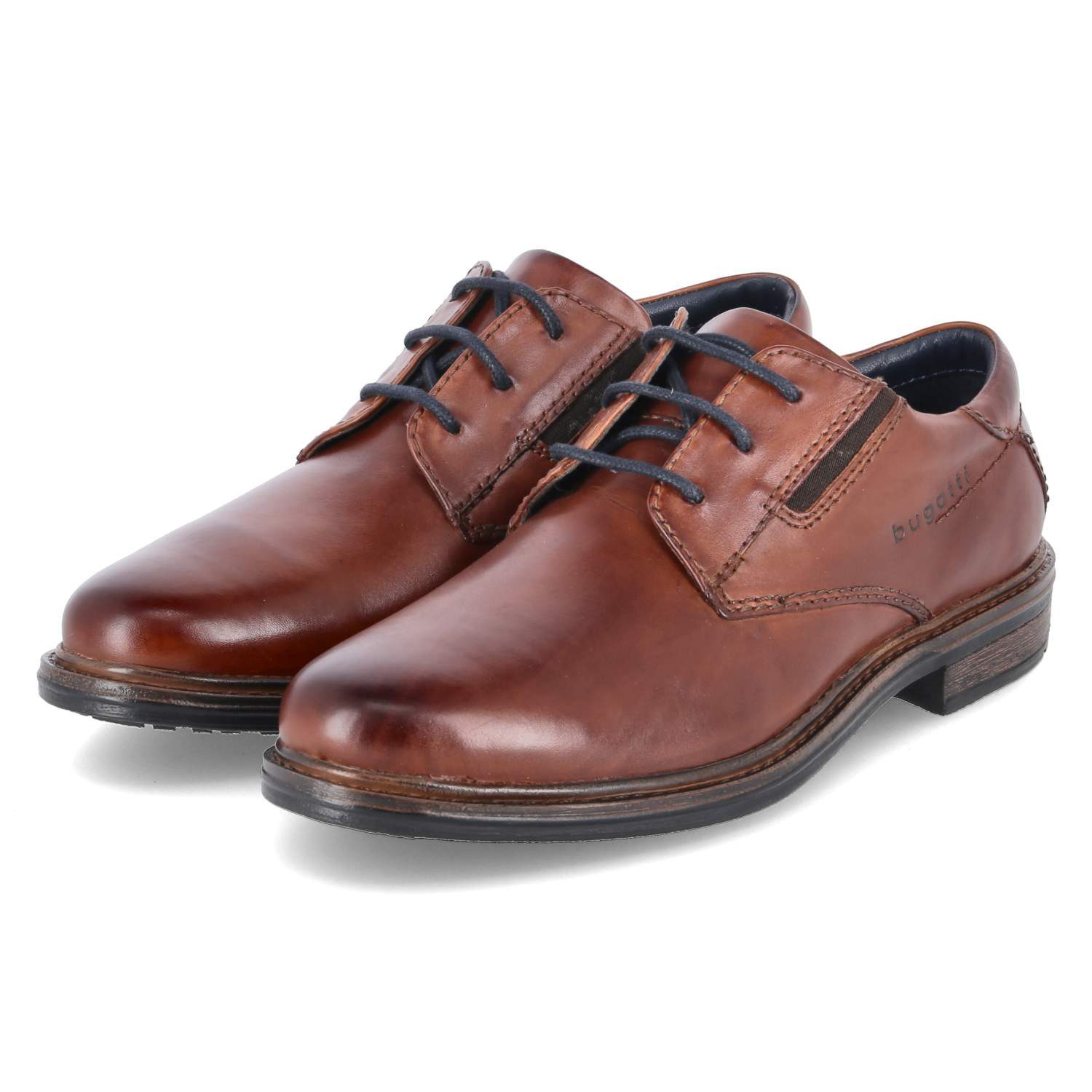 bugatti Bugatti 313A8Z014000-6300 SP Herren Glattleder braun Schnürschuh