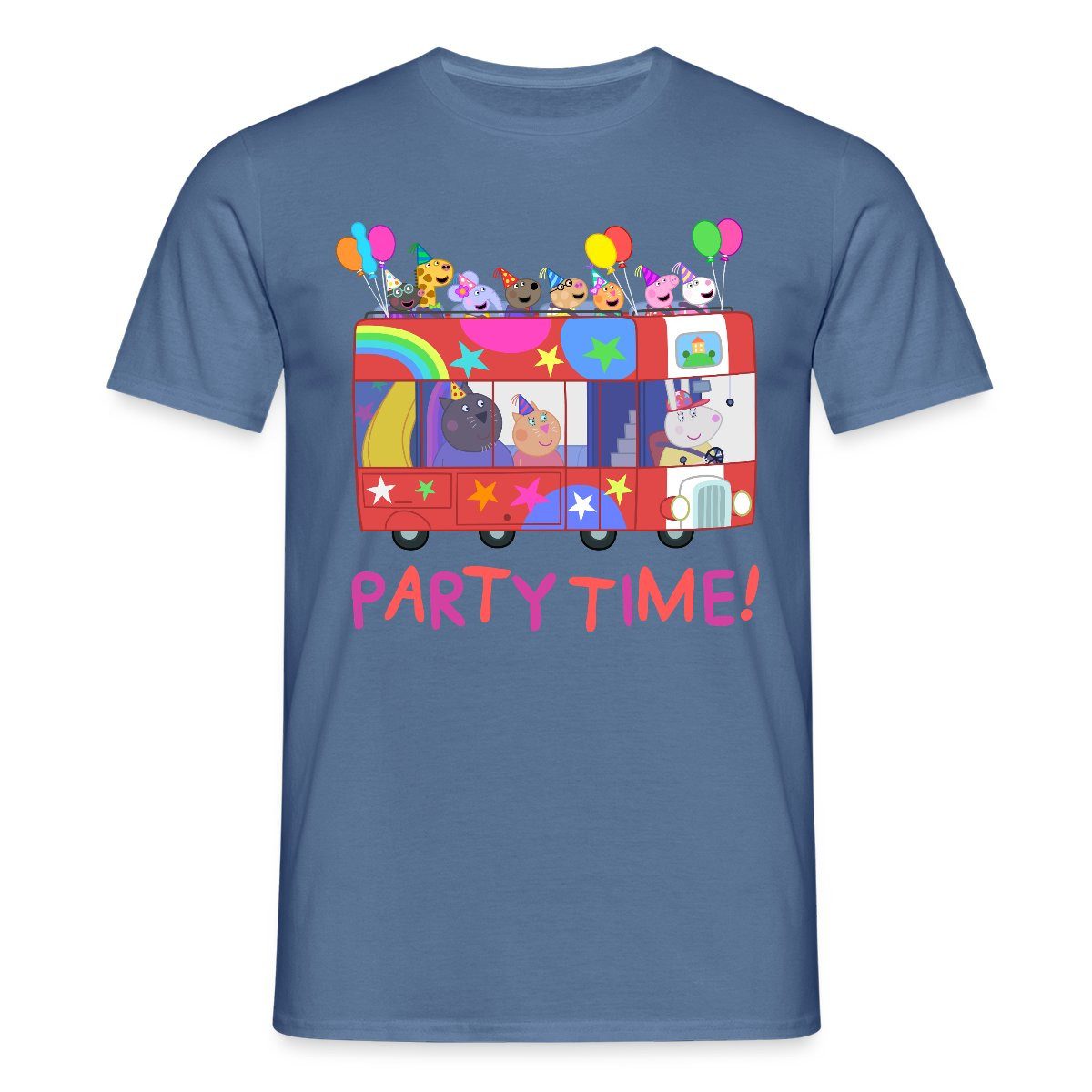Spreadshirt T-Shirt Peppa Pig Design Party günstig online kaufen