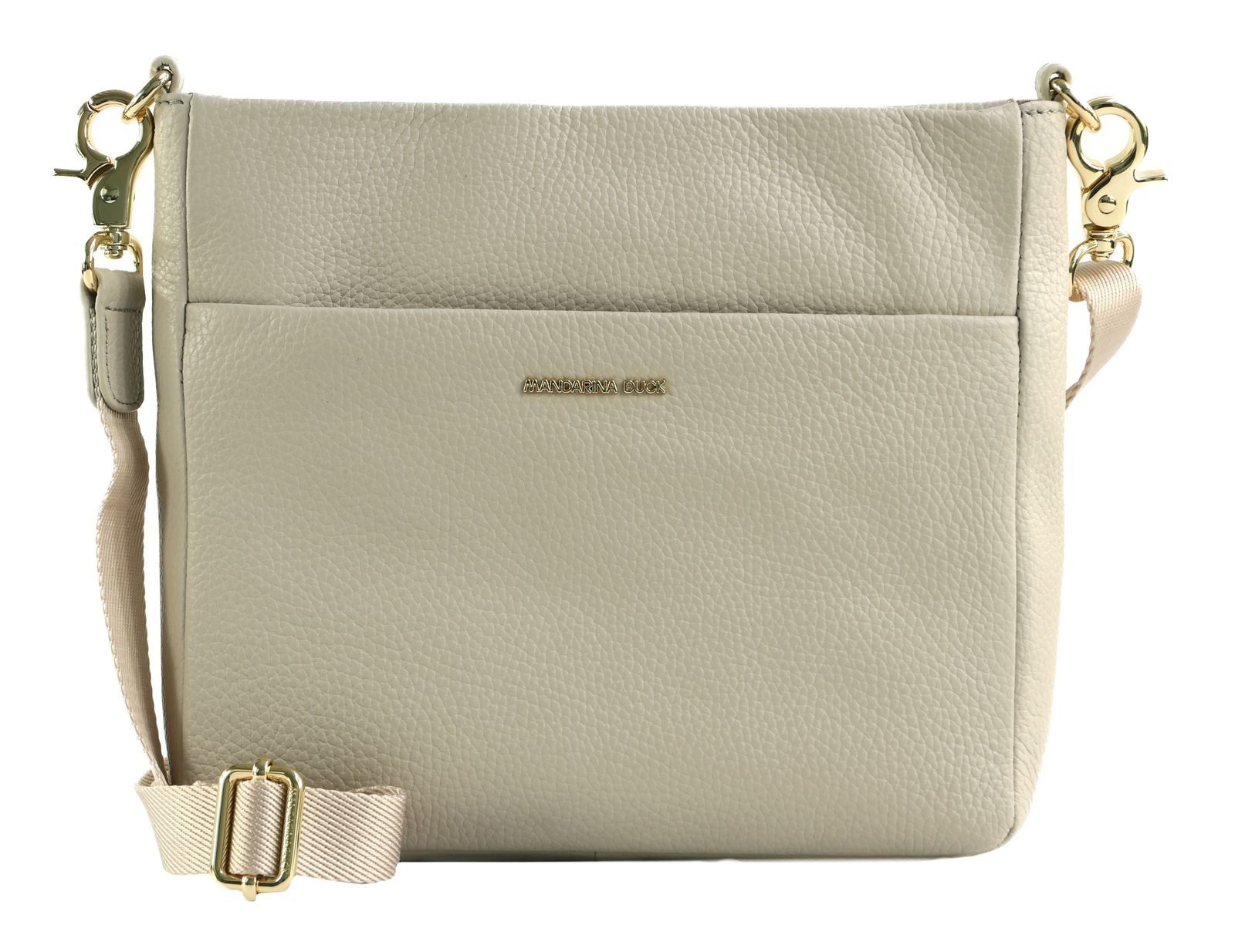 Mandarina Duck Umhängetasche Crossover Bag, aus echtem Kalbsleder