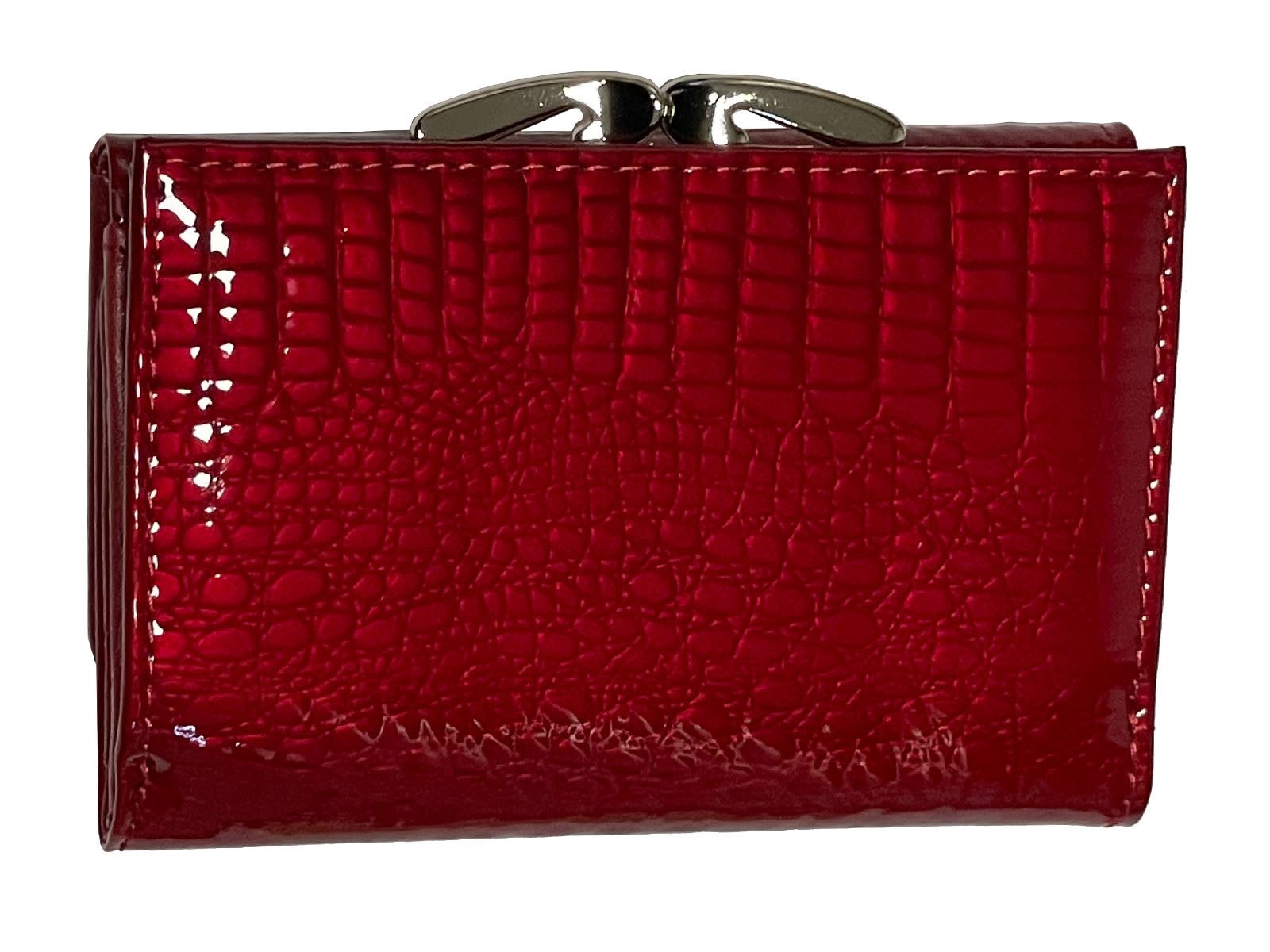 Jennifer Jones Mini Geldbörse Damen-Geldbeutel-Mini-Kroko-Design günstig online kaufen
