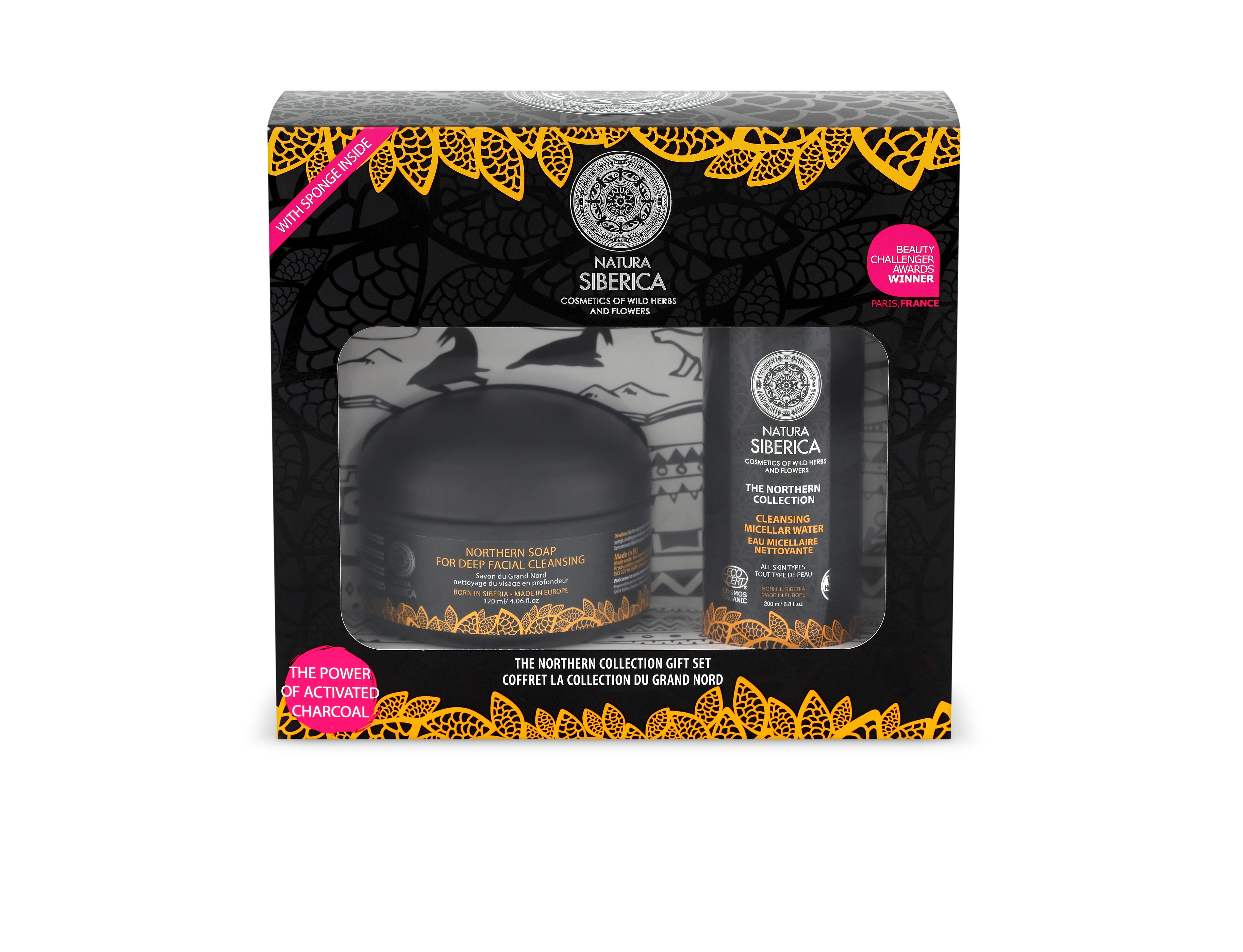 Natura Siberica Gesichtspflege-Set The Northern Collection Cleansing & Glow Kit, 2 x 120 ml