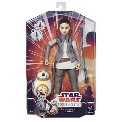 Hasbro Actionfigur Star Wars Rey mit BB-8 Figur 27cm