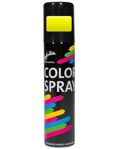 jofrika Theaterschminke Color Haarspray - Farbspray 100 ml, Gelb