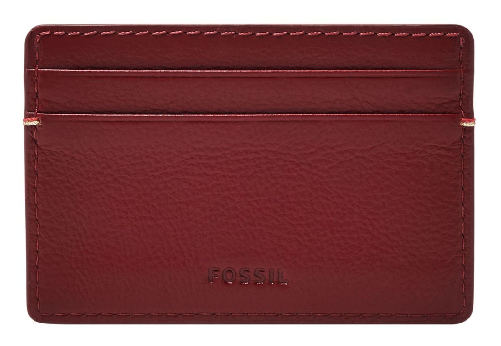 Fossil Kartenetui Steven, aus echtem Leder