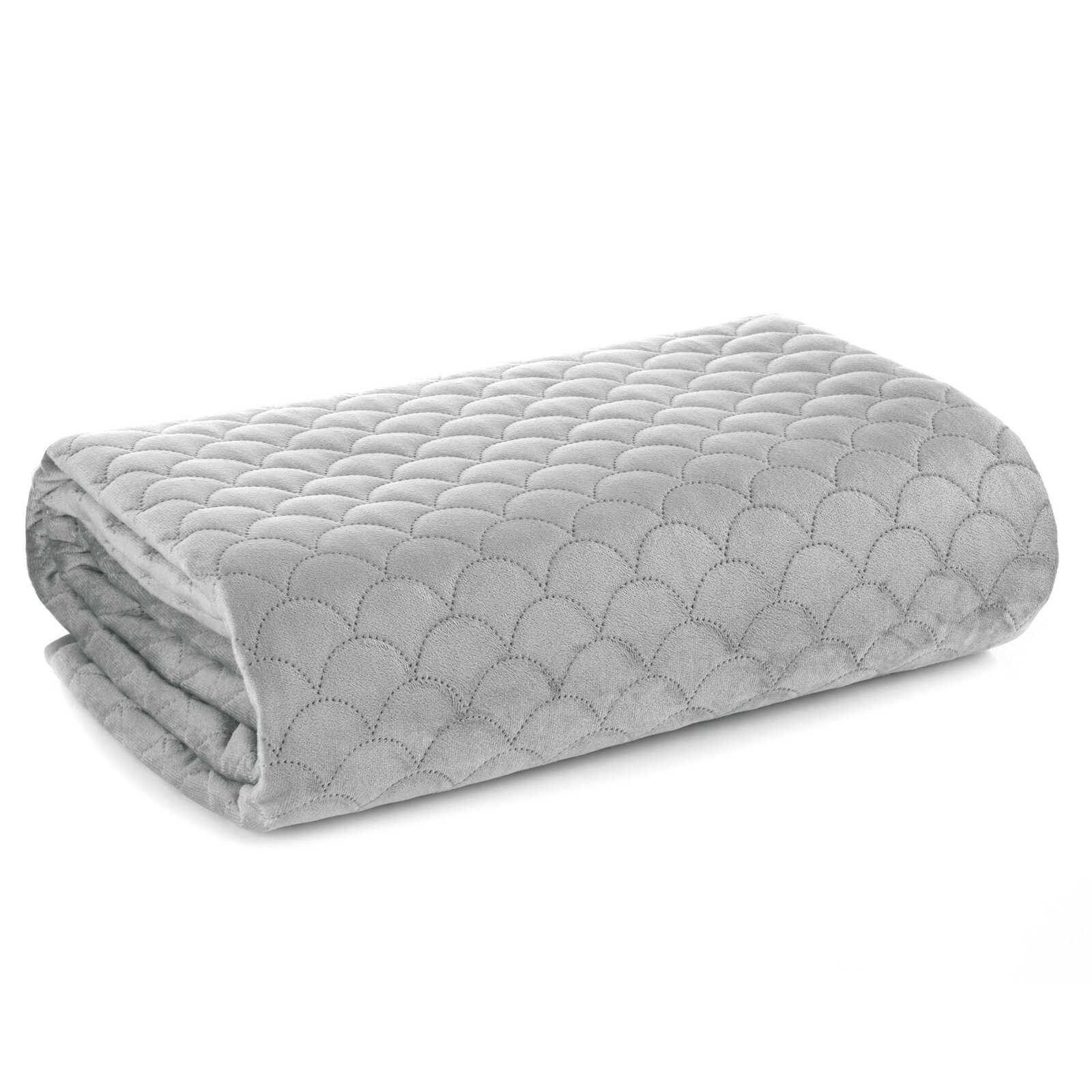 Eurofirany Bettüberwurf ARIEL, Velvet Decke Velours günstig online kaufen