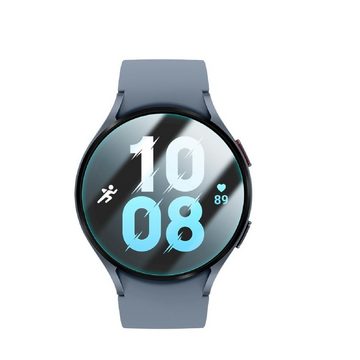 Protectorking Schutzfolie 1x 9H Panzerglas für Samsung Galaxy Watch 5 44mm Displayschutz Panzerf, (1-Stück), Schützt das Displays vor fiesen Kratzer, Schmutz und Beschädigungen