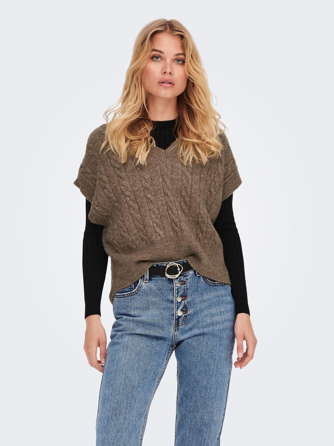 ONLY Strickpullover ONLMELODY VEST KNT NOOS günstig online kaufen