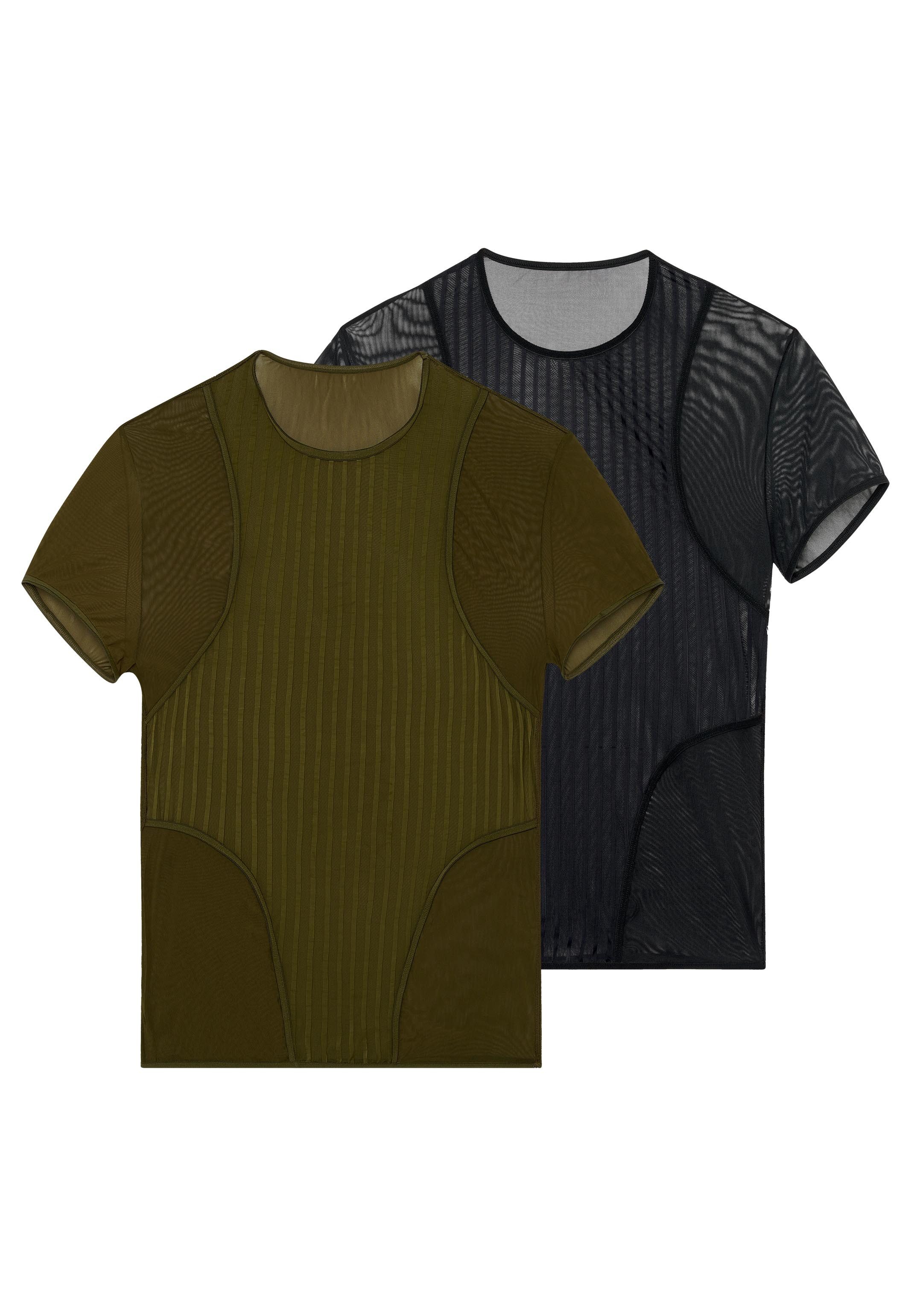 WOH Unterhemd 2er Pack Personal Allure (Spar-Set, 2-St) Unterhemd / Shirt Kurzarm - Leicht transparent