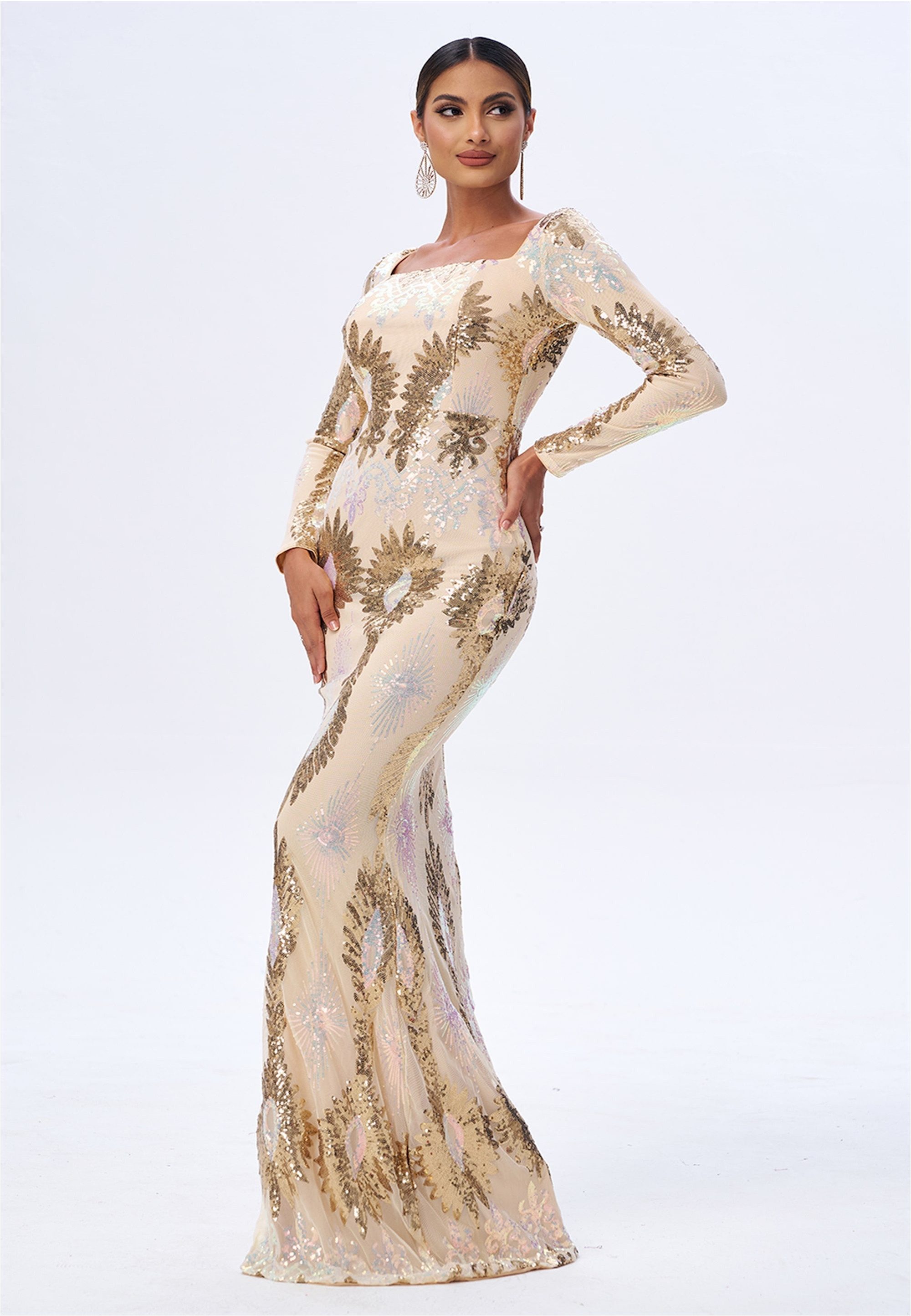 Moda Minx Jerseykleid EVA (1-tlg) mit tollen Glitzer-Elementen