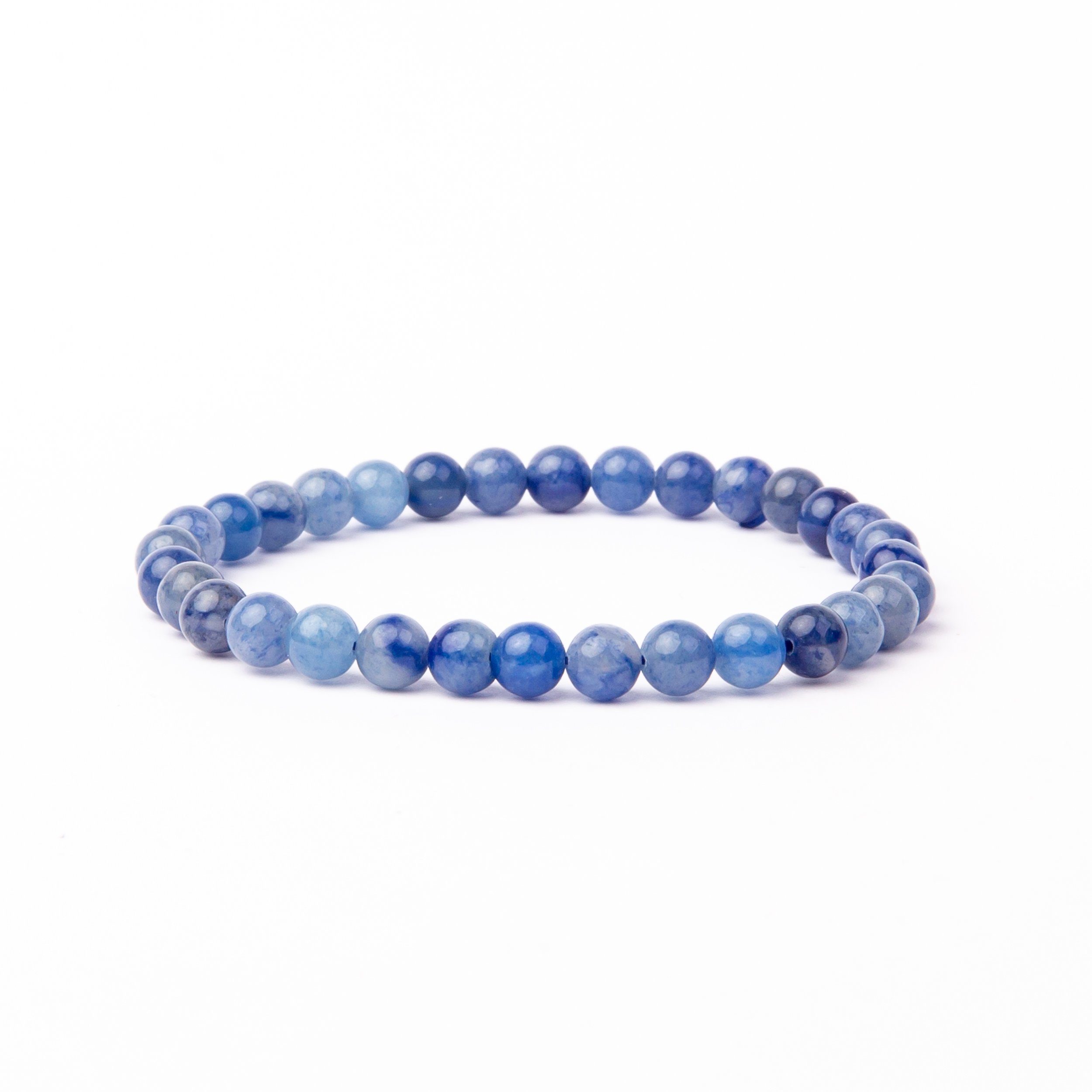 Vascavi Perlenarmband Blauer Aventurin Stein Perlenarmband, günstig online kaufen