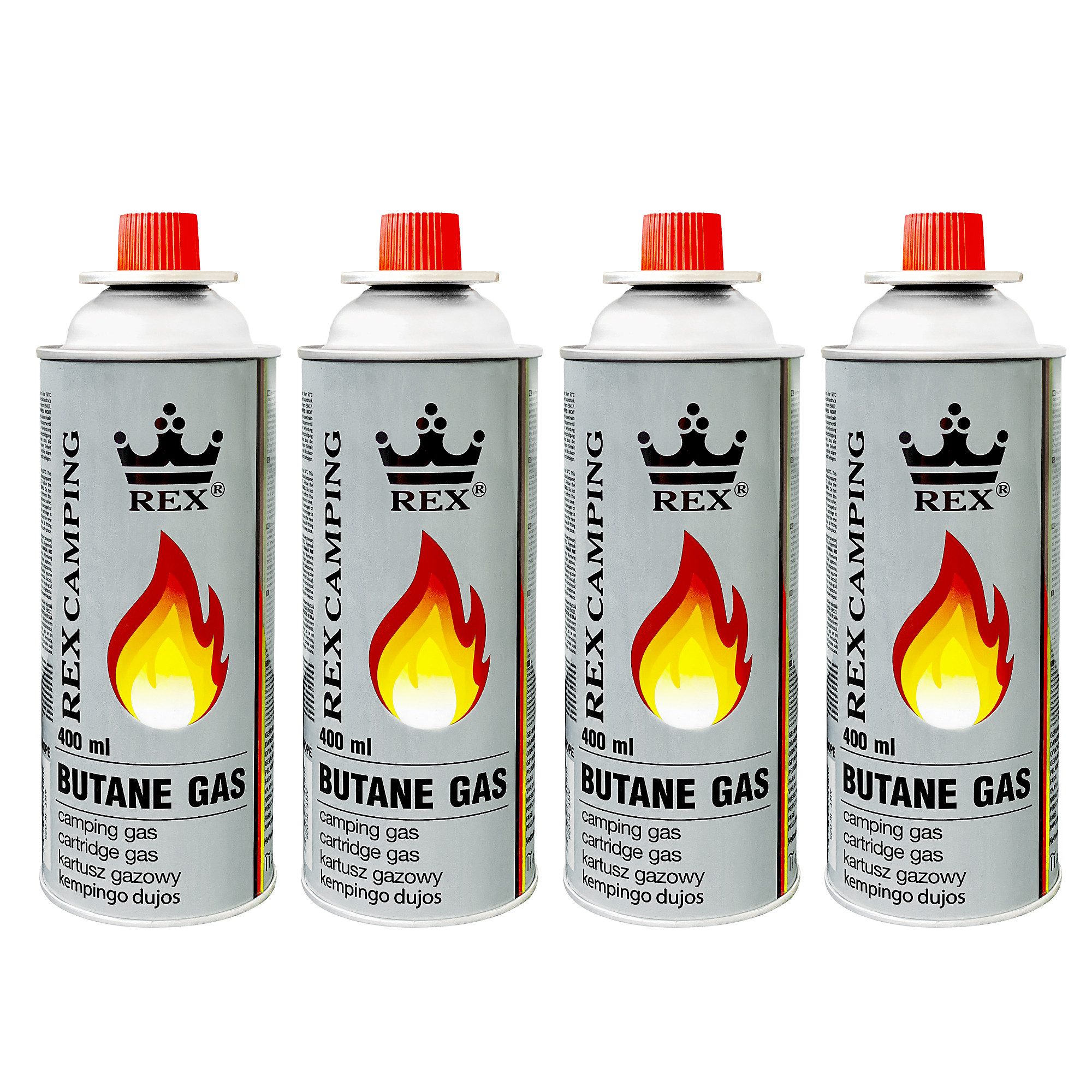 Mianova Gaskartusche 227g Butan Gasflaschen Bunsenbrenner Campingkocher Gas günstig online kaufen