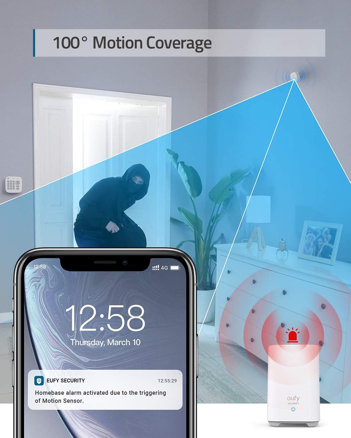 Anker eufy 5-teiliges Smart Home Set Alarmanlage – Bild 5 von 5