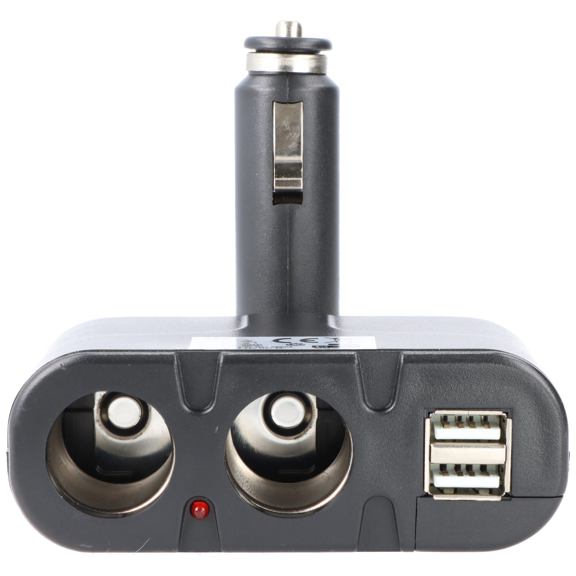 AccuCell KFZ-Adapter, Verteiler Zigarettenanzünder - Stecker auf 2x K Akku-Ladestation
