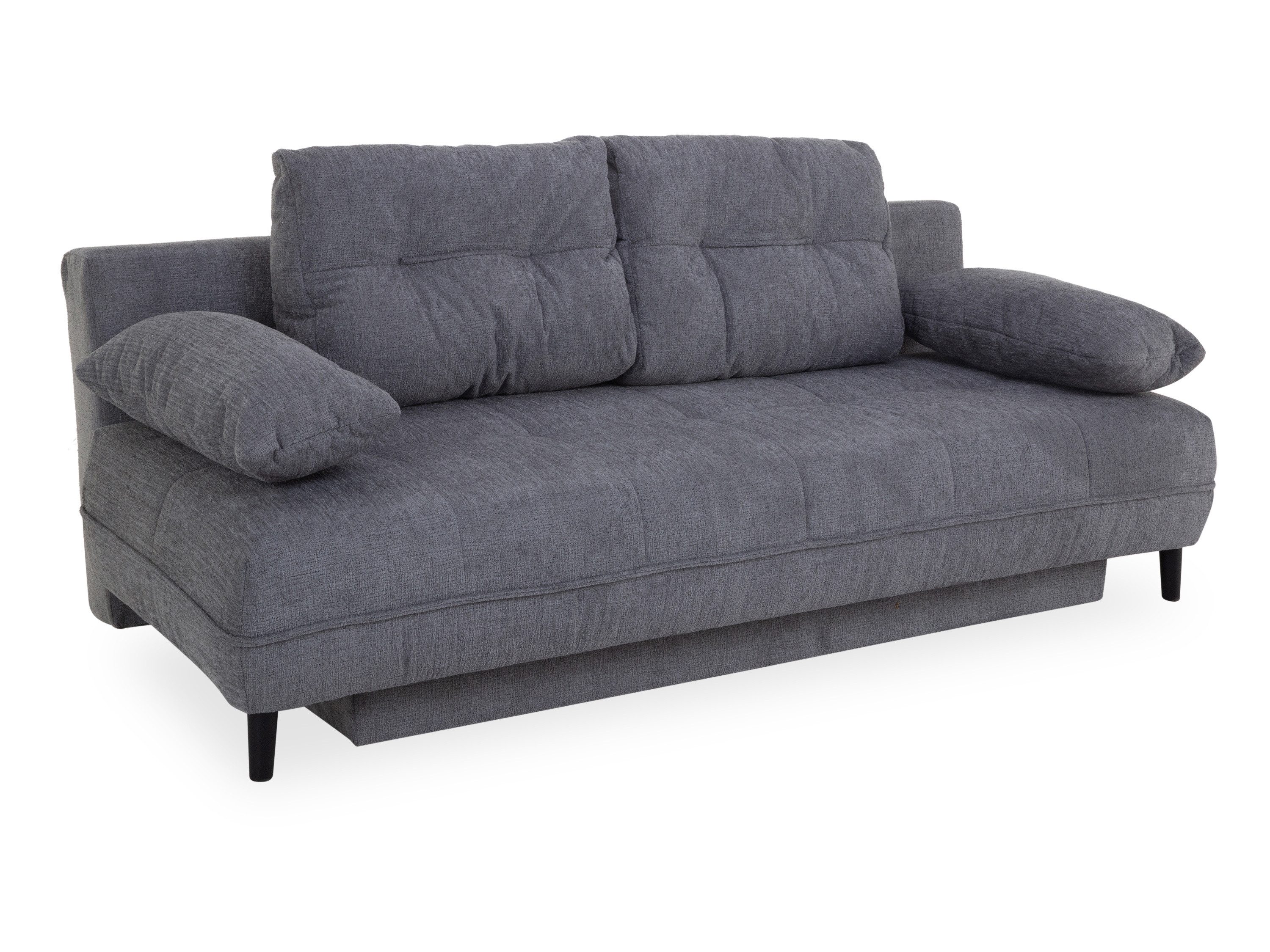 HARPER Schlafsofa Schlafsofa HARPER JAEN BHT 206x88x98 cm grau Verwandlungssofa