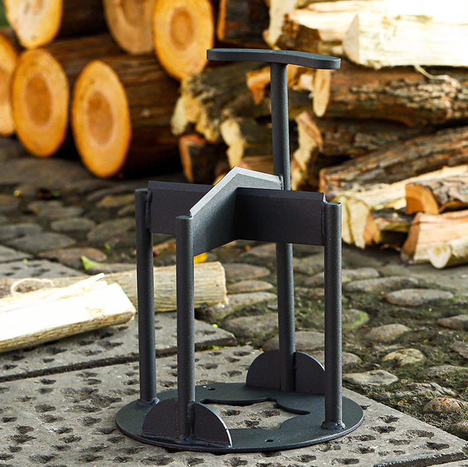 trends for living Holzspalter Tragbarer Holzspalter Brennholzspaltwerkzeug praktisches Holzspaltwer