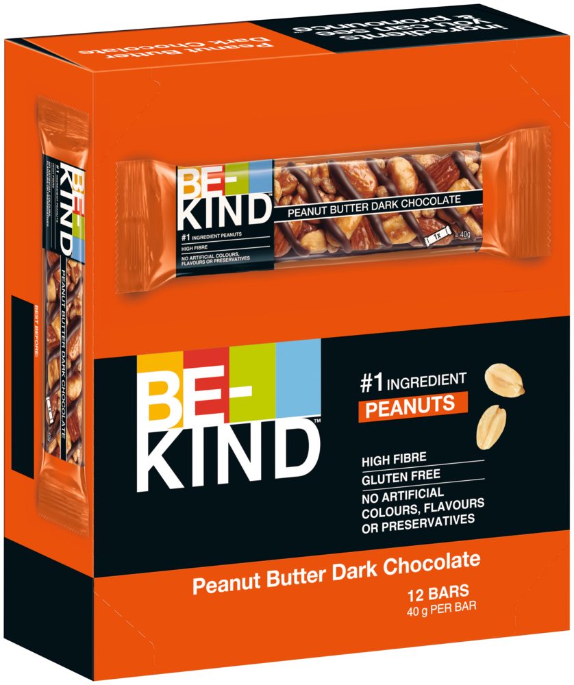 Mars GmbH Süßigkeit BE-KIND Peanut Butter Dark Chocolate 12x40g