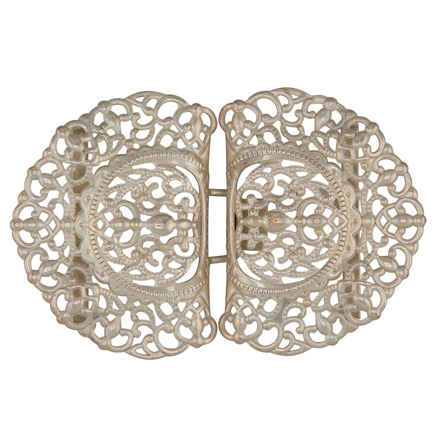 Trachtenland Gürtelschnalle Dirndlschürzenschließe 'Talea' mit Ornamentmust günstig online kaufen