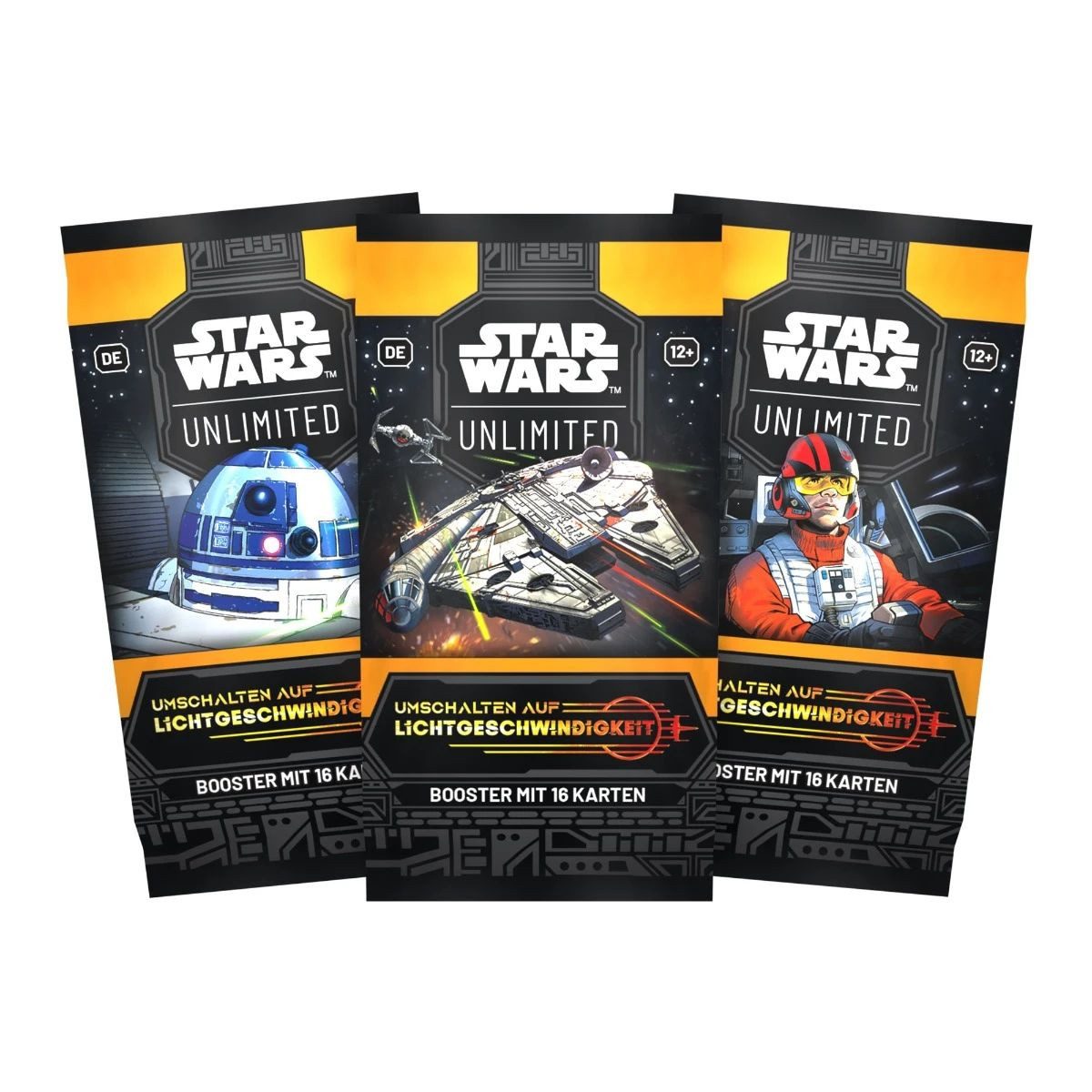 Fantasy Flight Games Sammelkarte Star Wars: Unlimited Umschalten auf Lichtgeschwindigkeit Booster Deuts