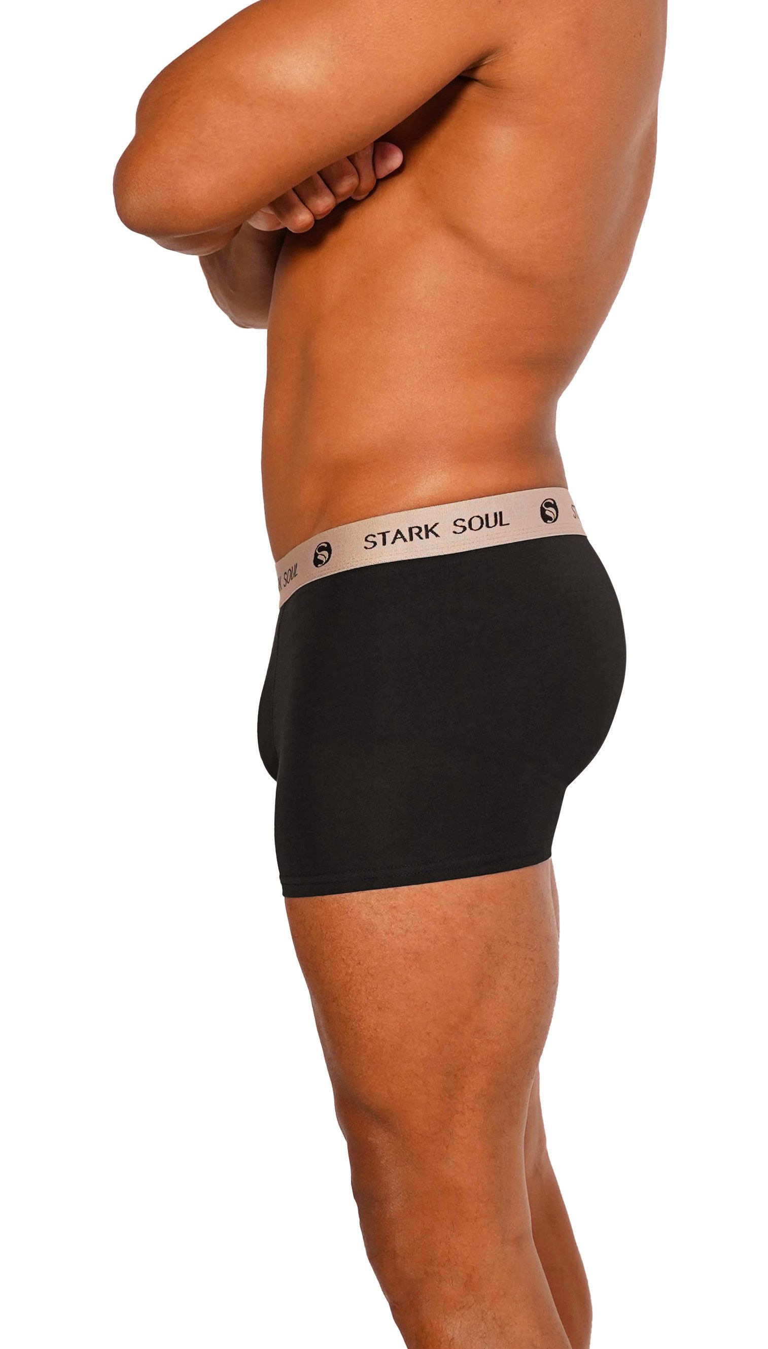 Stark Soul® Boxershorts Herren Boxershorts, Hipster im 6er Pack, Baumwoll-Unterhosen 6er-Pack – Bild 5 von 5