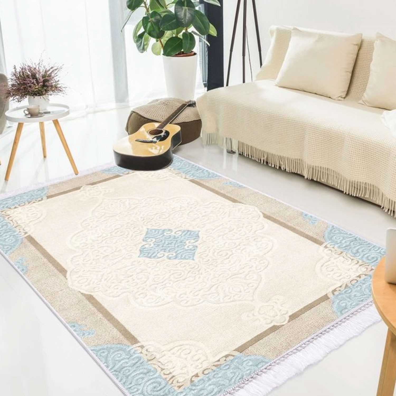 Jungengel Textilien Teppich Orient Türkis 120x160cm günstig online kaufen