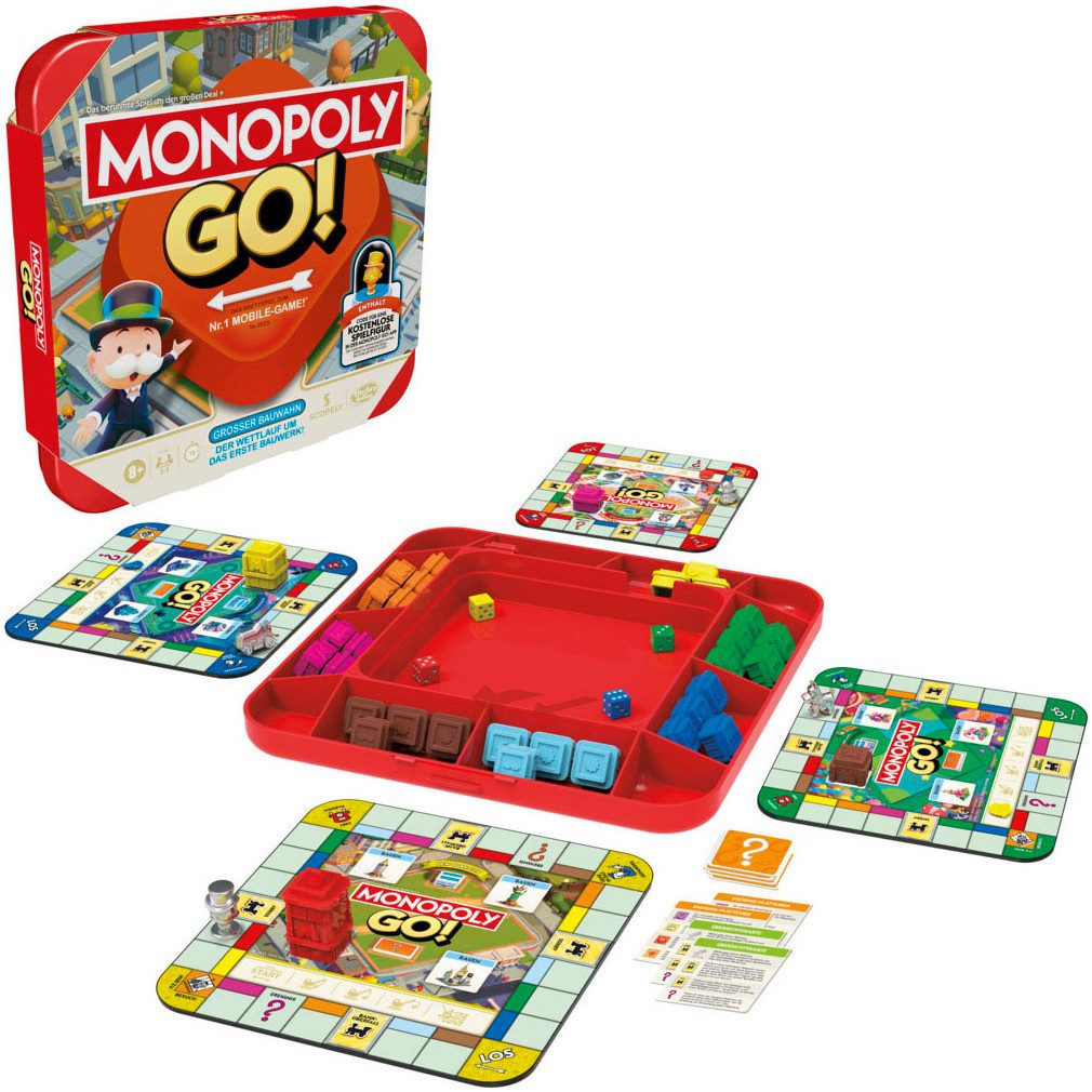 Hasbro Spiel Monopoly GO!, Familienspiel