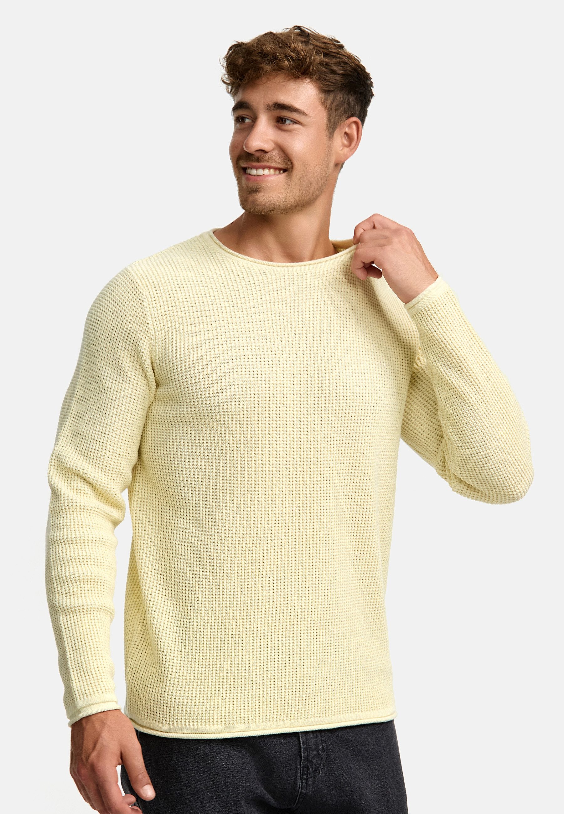 Indicode Strickpullover Herren INPetri Pullover Herrenpullover günstig online kaufen