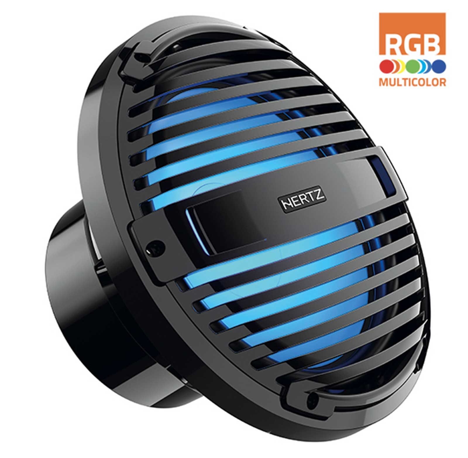 Hertz Hertz Marine HMS 12 B2-LD-C Passiv-Subwoofer 30 cm, schwarz Verstärker