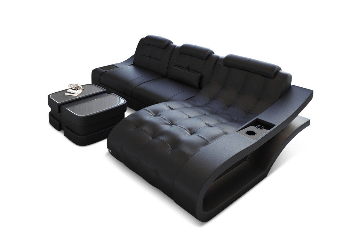 Sofa Dreams Ecksofa Leder Sofa Couch günstig online kaufen