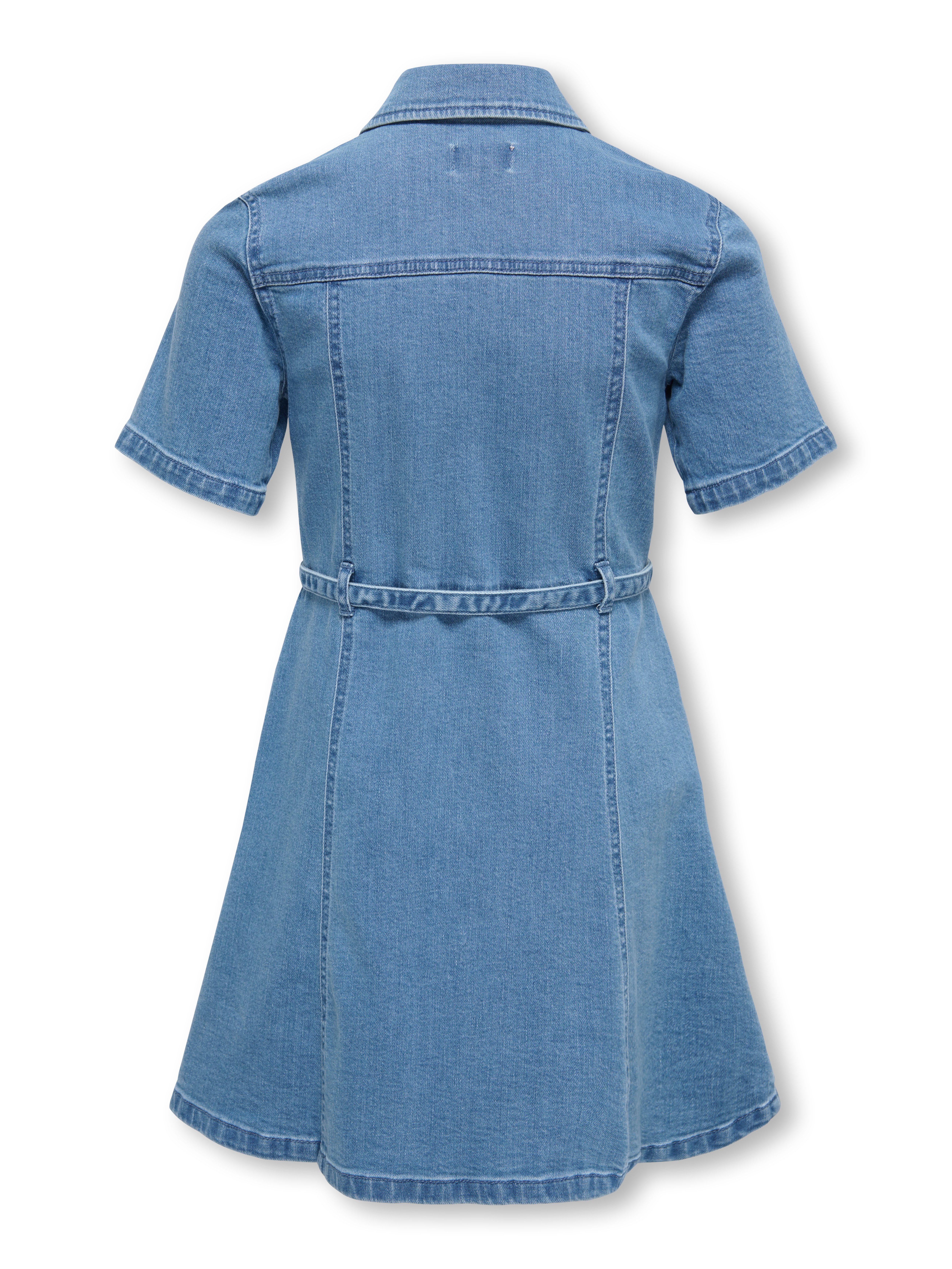 KIDS ONLY Jeanskleid KOGNOA SS BELTED DNM DRESS YOR mit abnehmbarem Gürtel