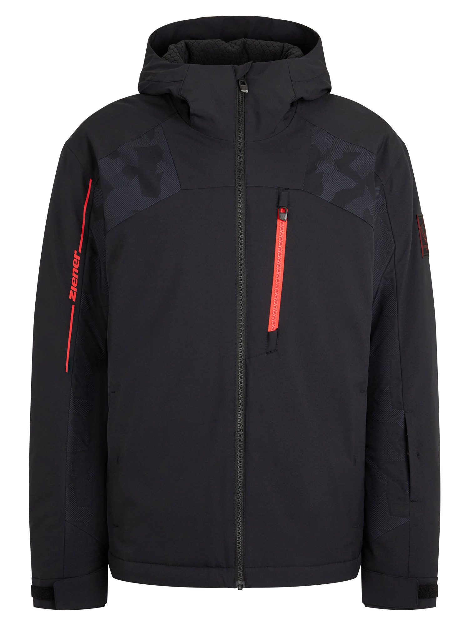 Ziener Skijacke TAPTI-Z AQUASHIELD® HERREN wasserdicht, winddicht, atmungsaktiv, elastisch, Kapuze