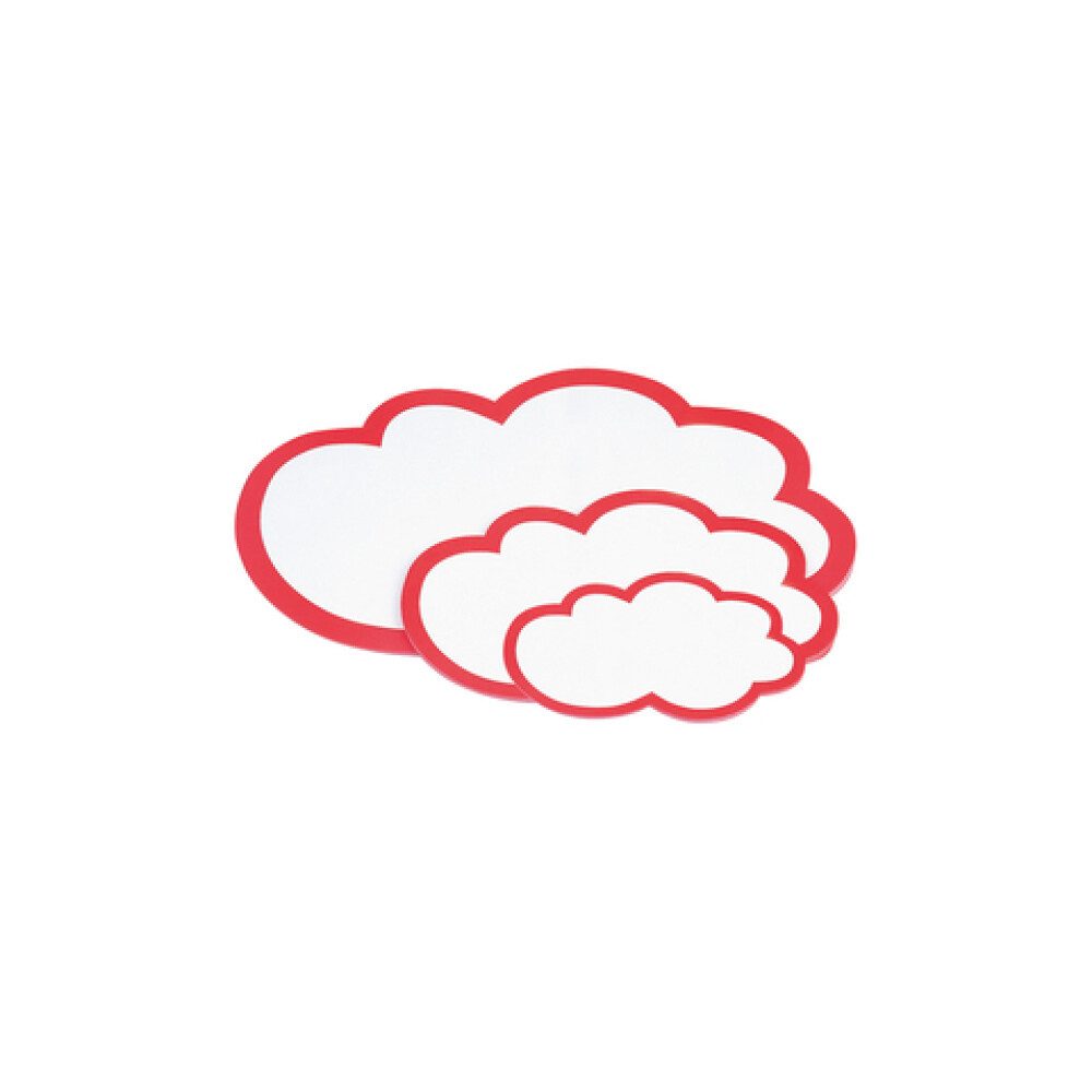 magnetoplan® Презентационный кейс Moderationswolken 20Blatt 230x145mm -