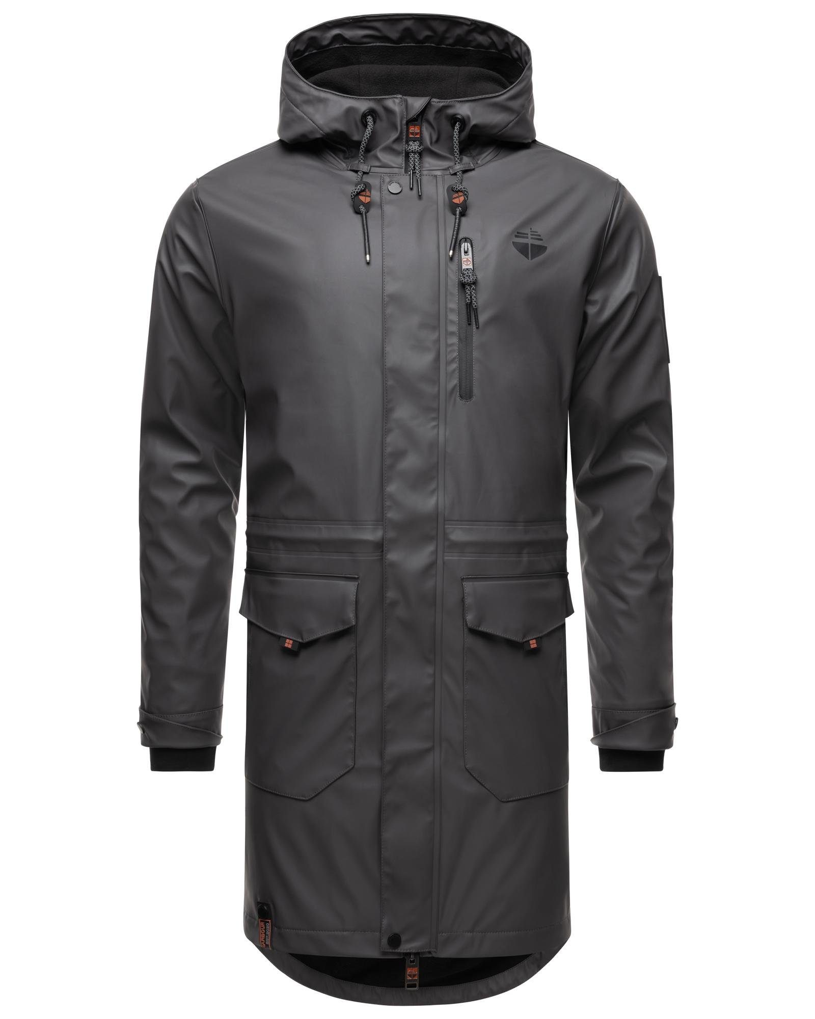 Stone Harbour Regenmantel "Verdaan", Wasserdichter Regenparka mit Fleece-In günstig online kaufen