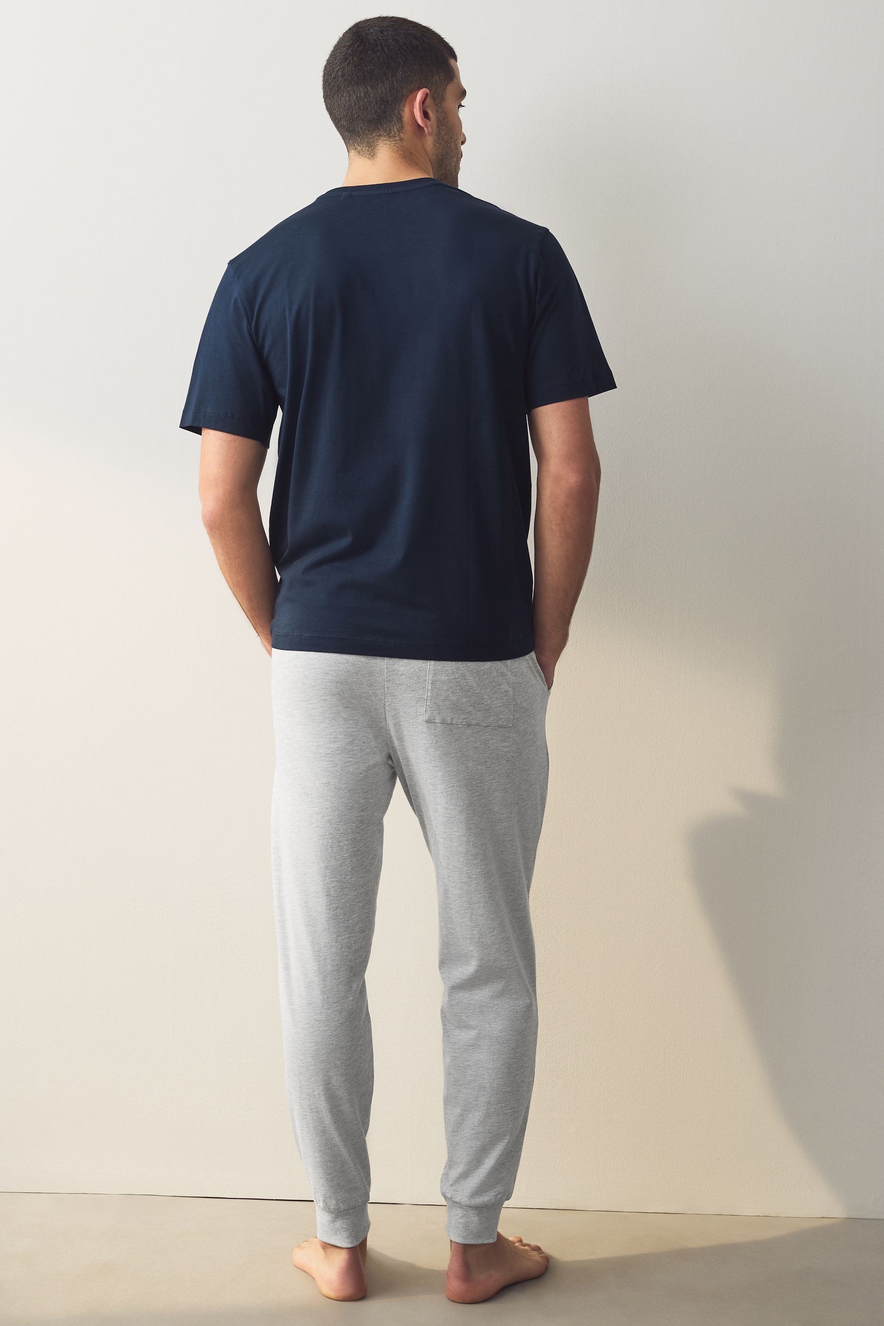 Next Pyjama Jersey-Schlafanzug mit Bündchen (2 tlg) günstig online kaufen