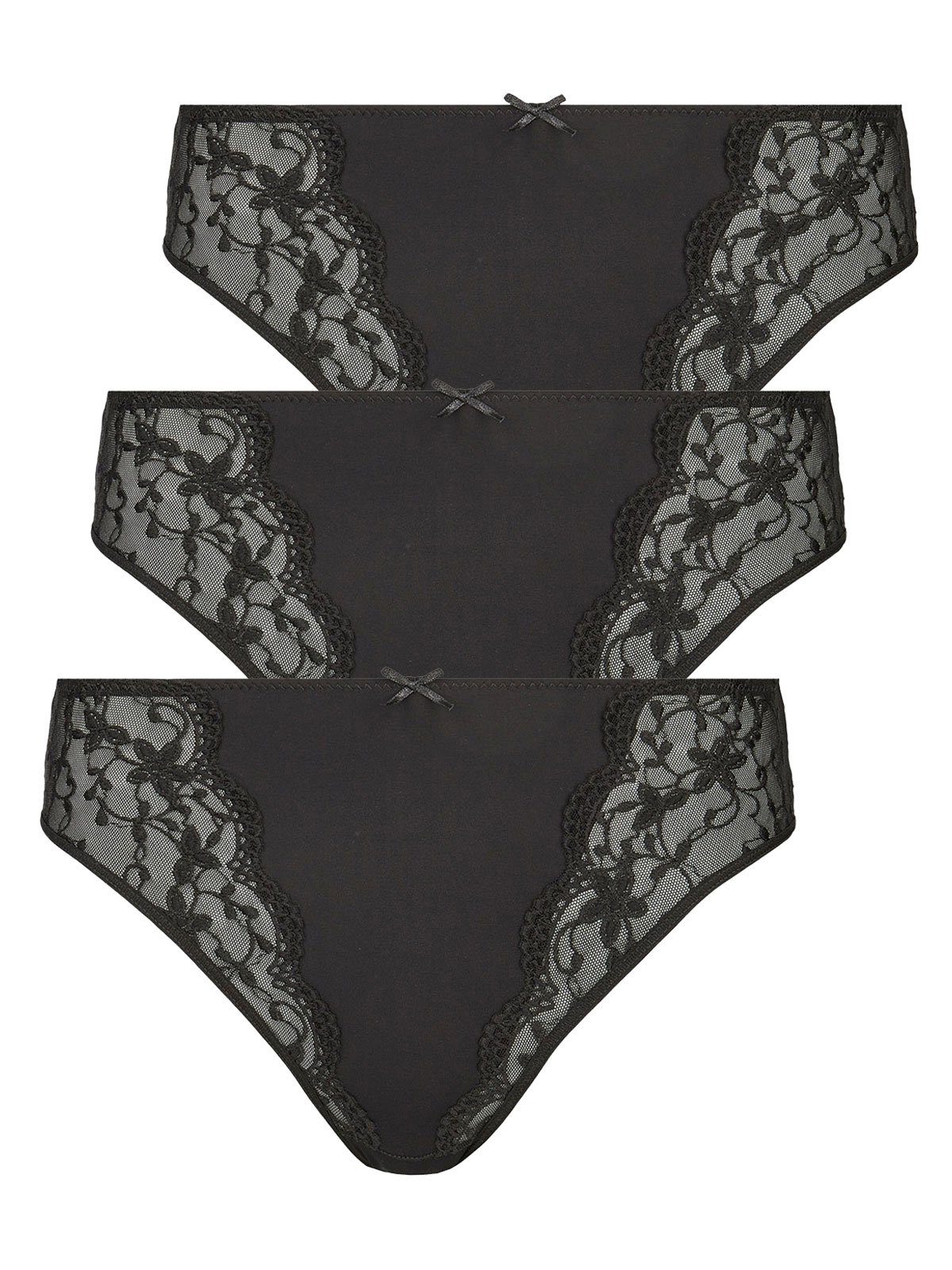 Panty 3er Pack Damen Jazzpant Silver Edition