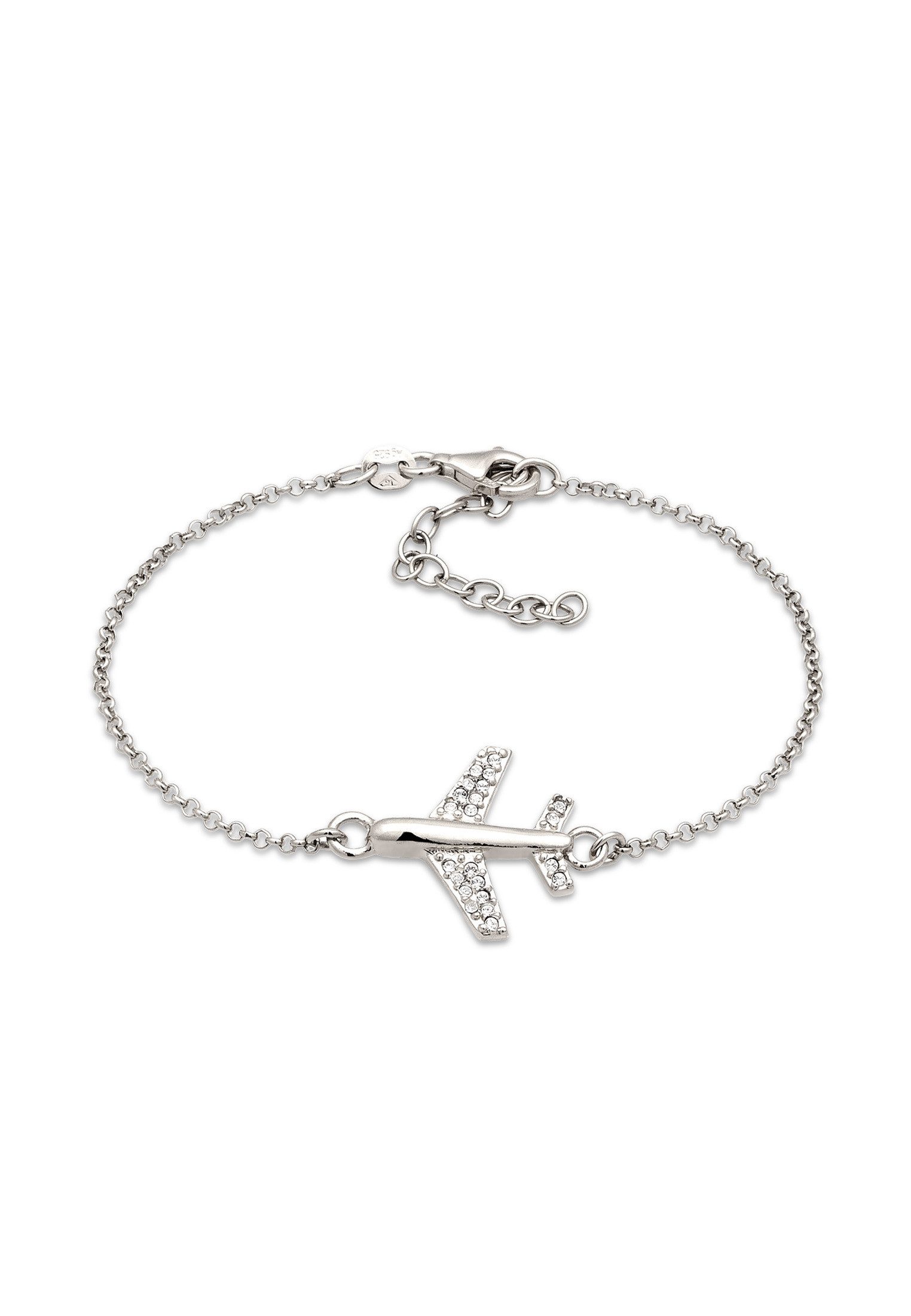 Elli Armband Flugzeug mit Glas Kristalle günstig online kaufen