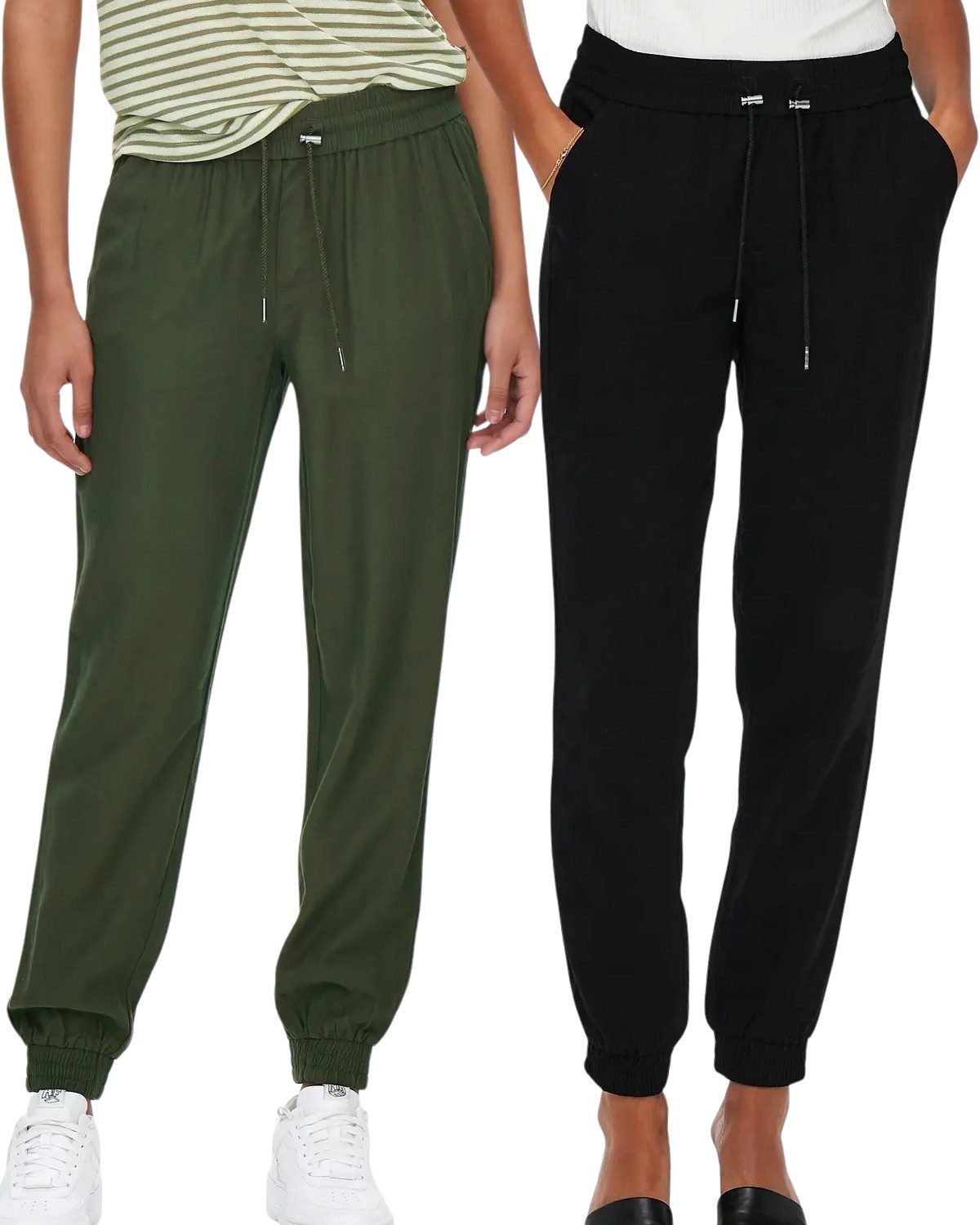 ONLY Schlupfhose Damen Pull-UP Hose im günstig online kaufen