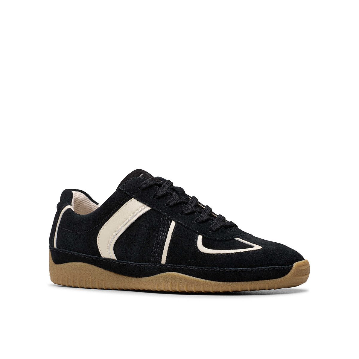 Clarks Clarks Meridor Lo 26183162 4, Sneaker, Schwarz, Damen Sneaker