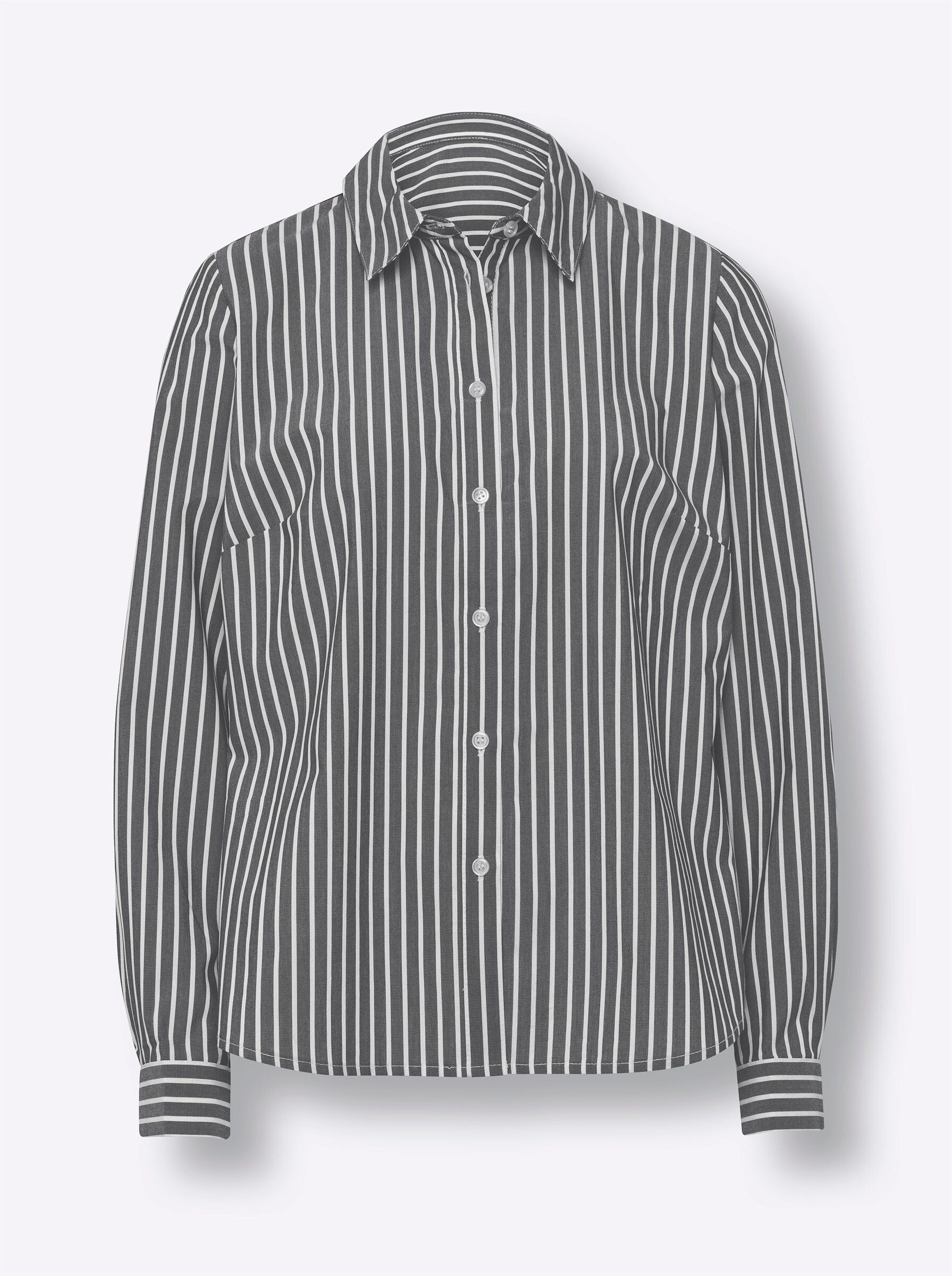 heine Klassische Bluse Streifenbluse Langarm