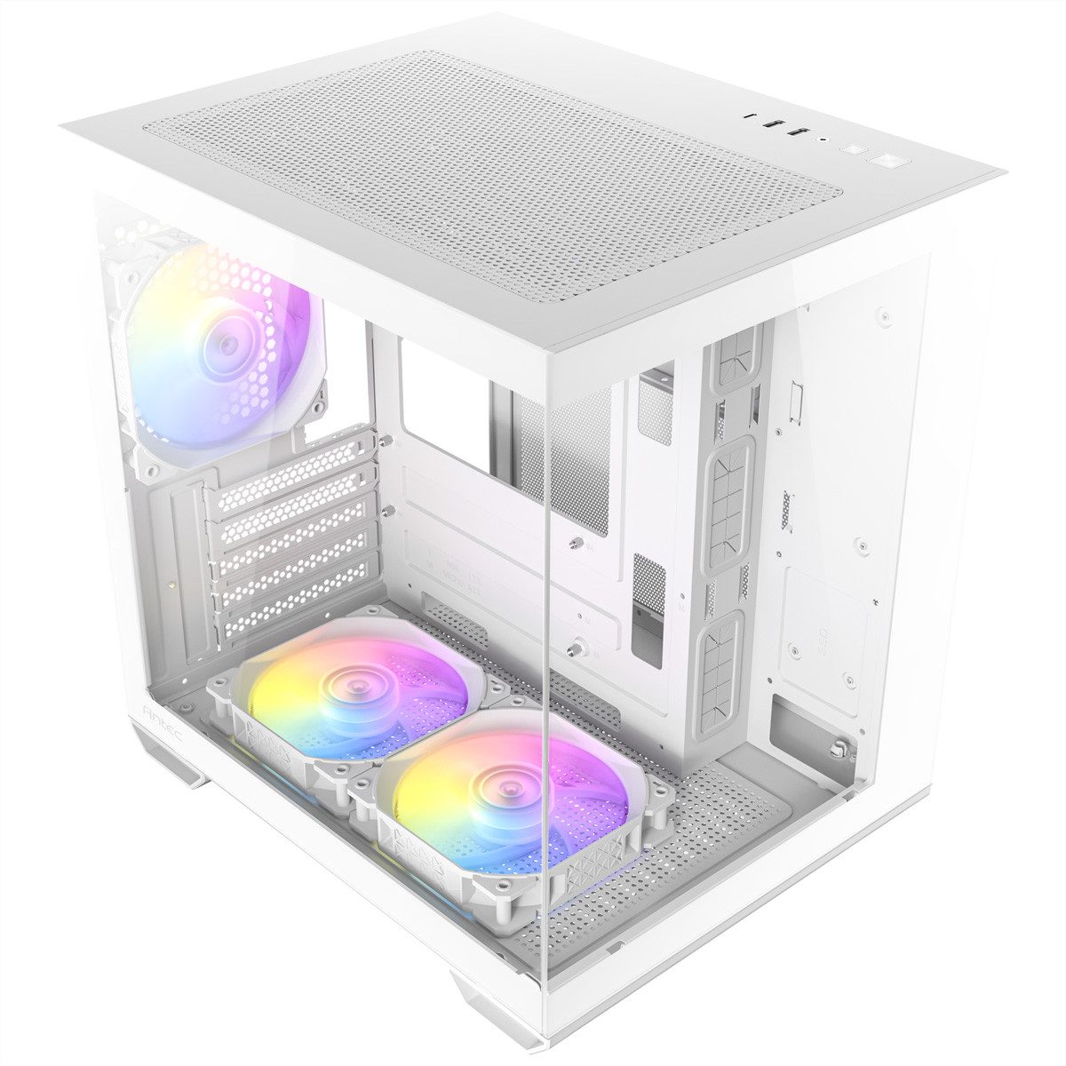 Antec PC-Gehäuse CX60M ARGB PC Gehäuse Mini Tower Micro-ATX