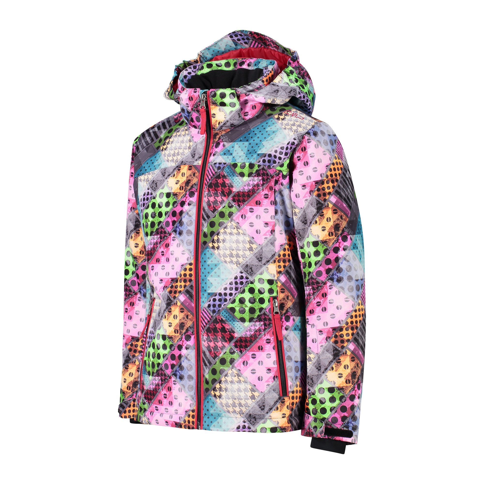 Skijacke CMP Mädchen Skijacke Girl Jacket Snaps Hood 39W2085