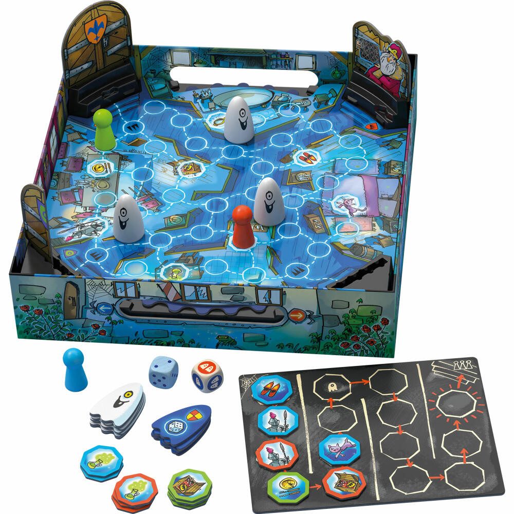 Schmidt Spiele Spiel Drei Magier Die verdrehte Spuknacht