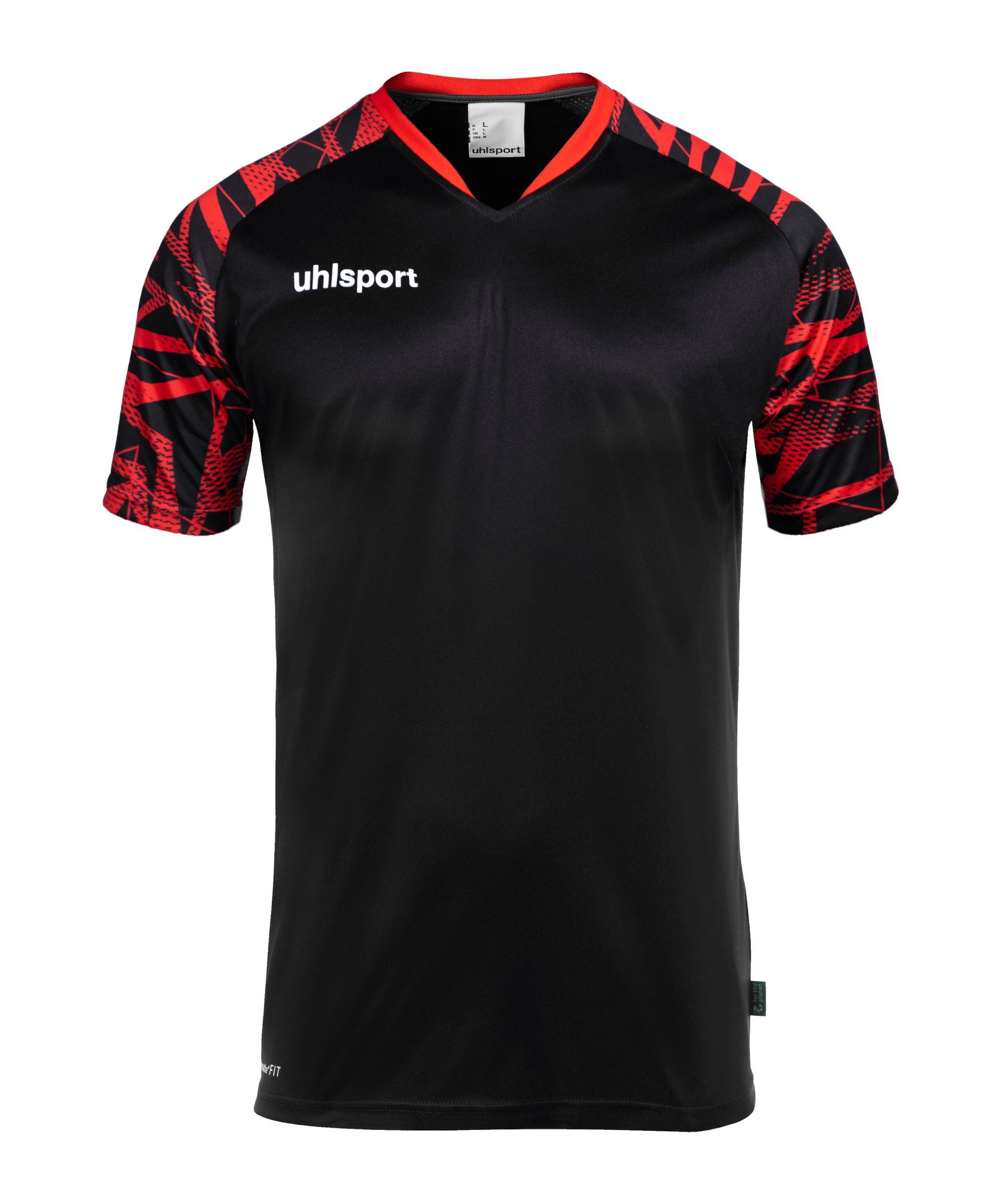 uhlsport Fußballtrikot Goal Kids Trikot schwarzrot 25