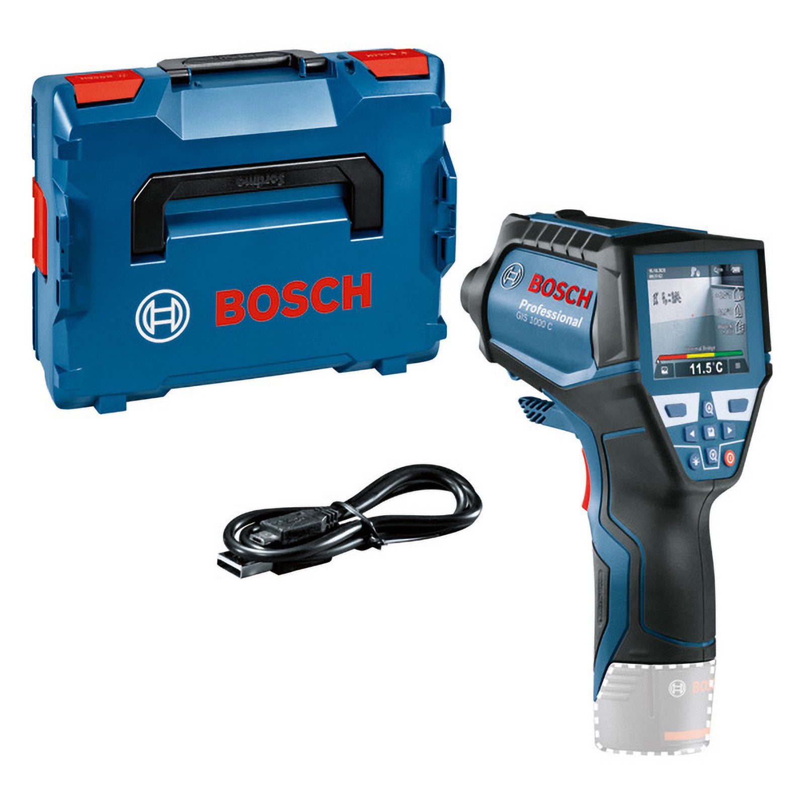 BOSCH Thermodetektor Bosch Thermodetektor GIS 1000 C Solo in L-Boxx - 0601083308