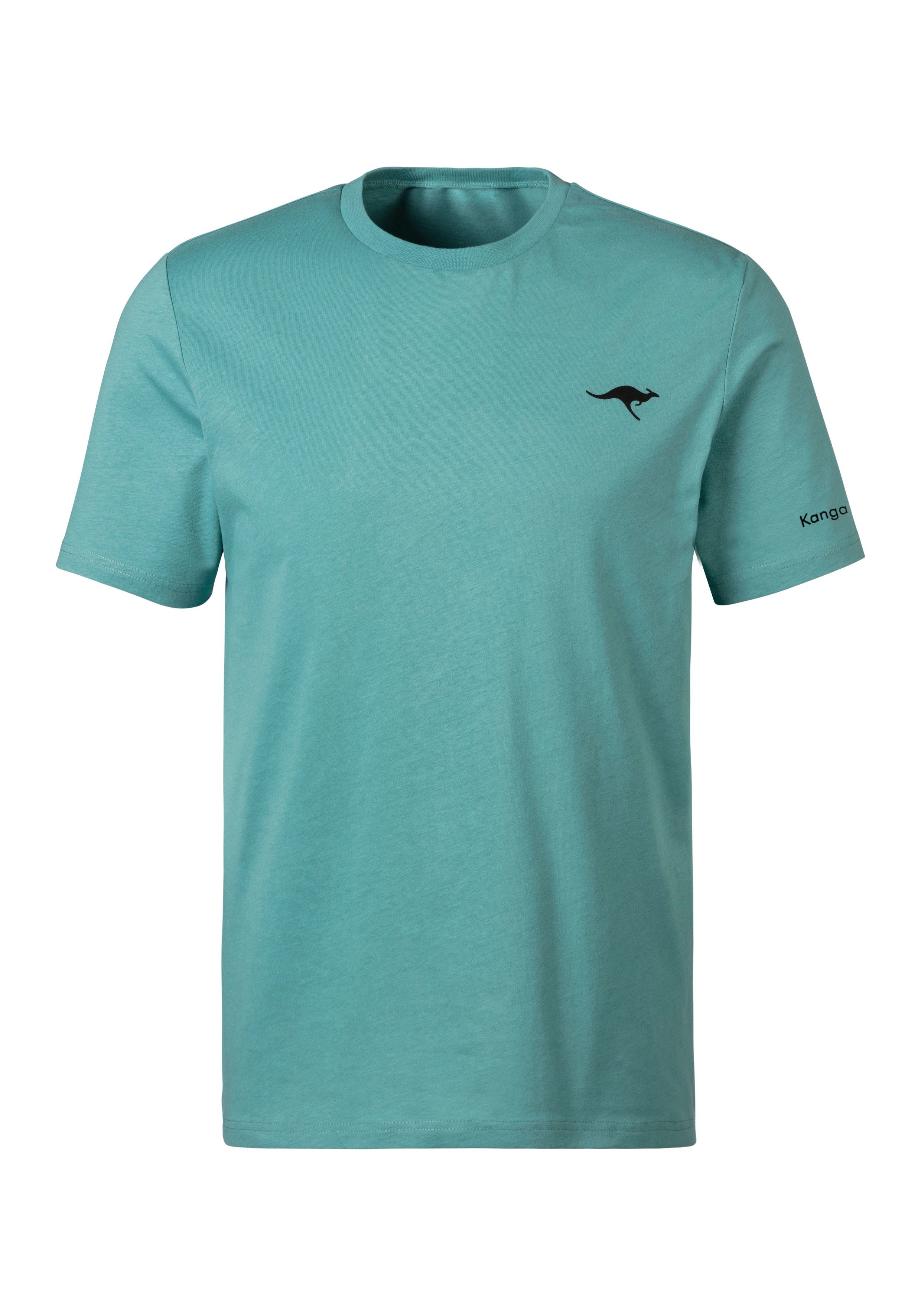 KangaROOS T-Shirt (2er-Pack) mit KangaROOS Print auf der Brust