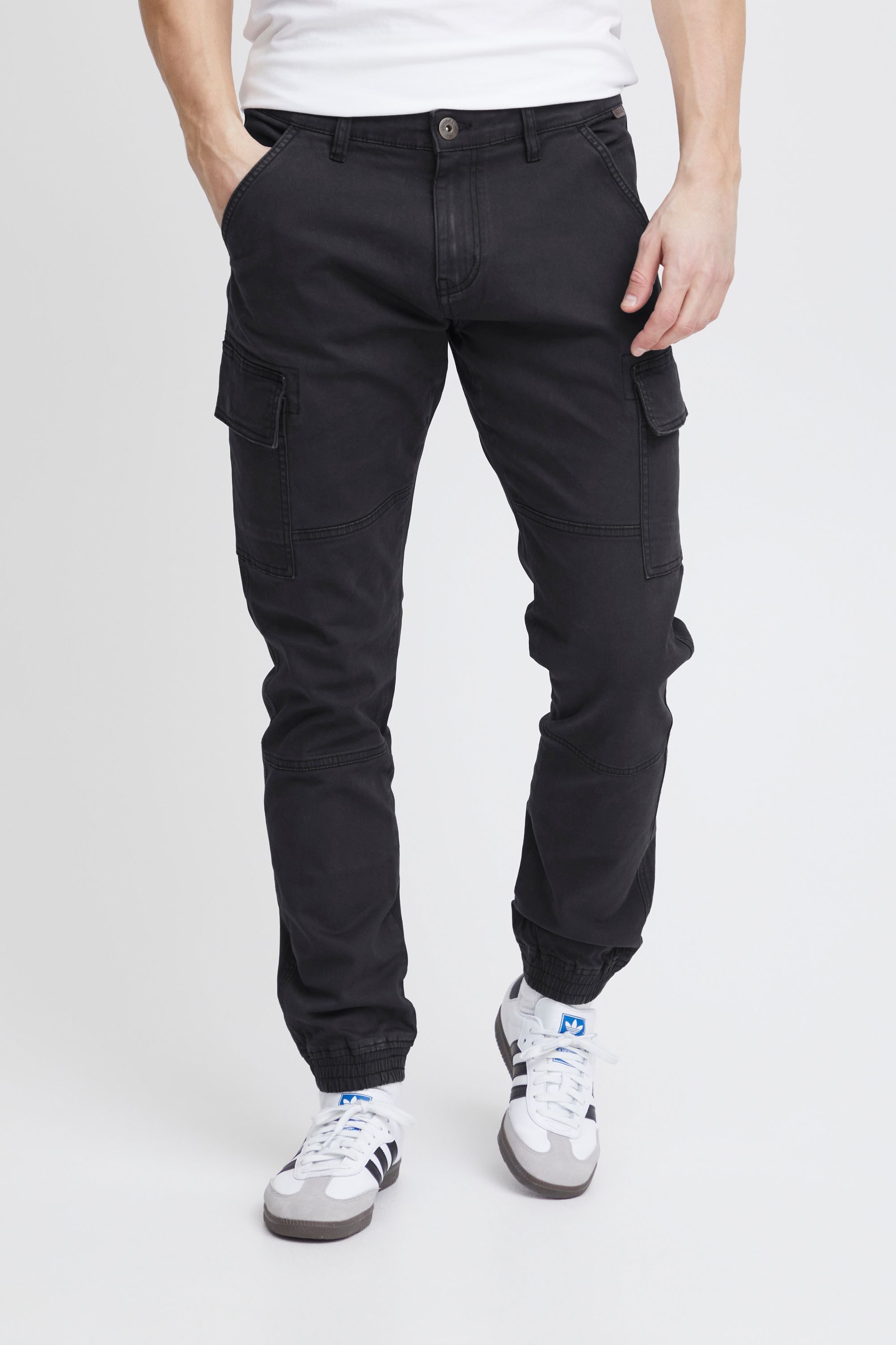 Indicode Cargohose IDBromfield Lange Hose mit elastischen Beinbündchen günstig online kaufen