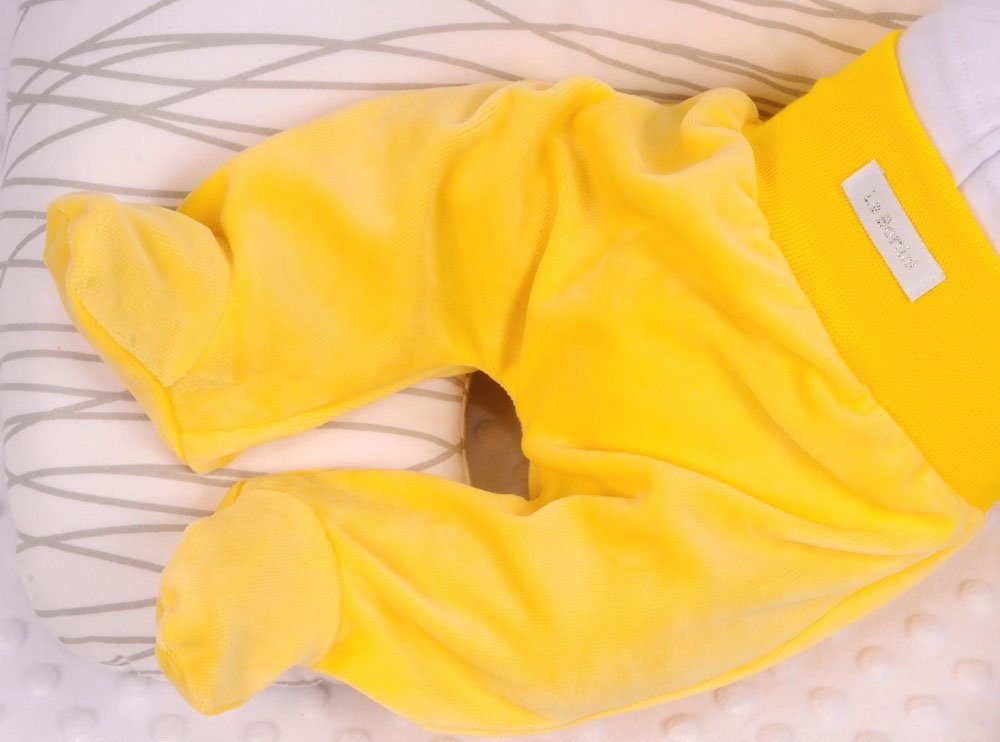 Hose für Baby Schlupfhose und Kinder warm Bortini Babyhose Füßchen Frühchen, La mit