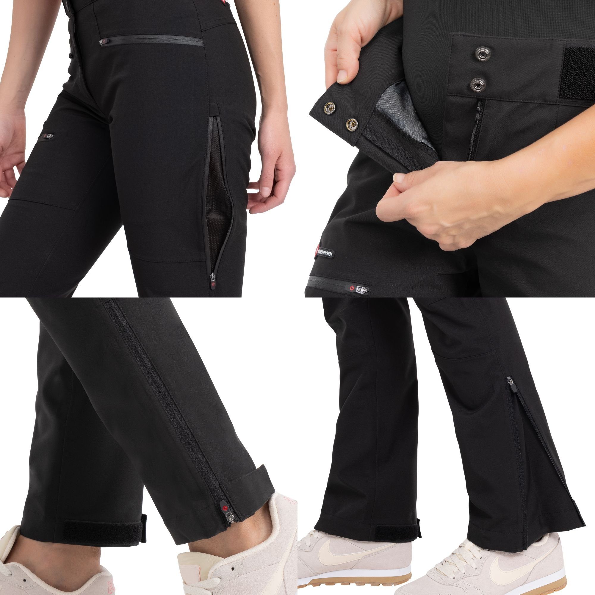 Höhenhorn Outdoorhose Berninna Damen Hose Wanderhose hochTEC Funktionshose High Waist