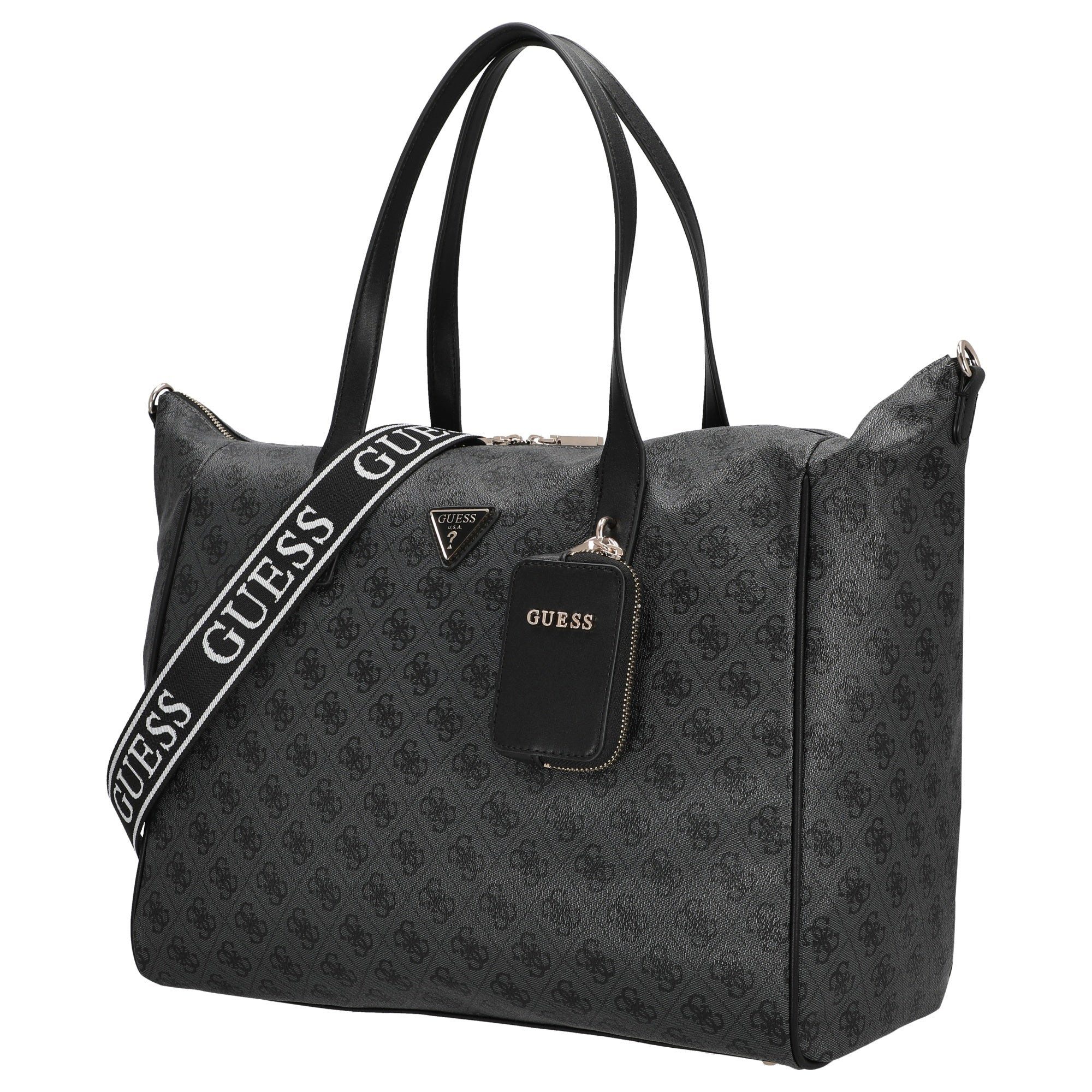 Guess Shopper Latona Carryon L - Shopper L (coal logo) – Bild 2 von 5