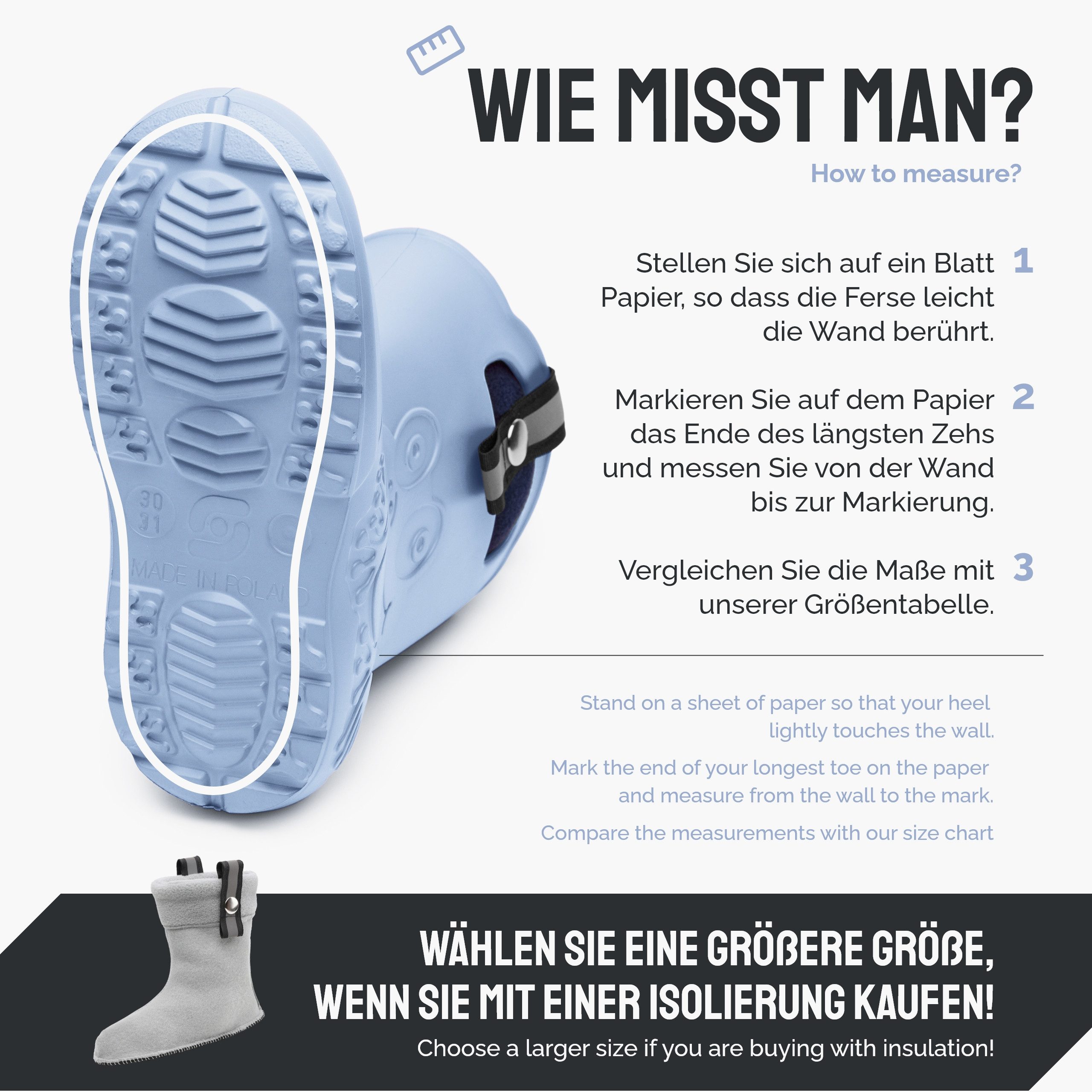 Ladeheid Kinder Federleichte Gummistiefel Thermo mit Fütterung LA-CA-Frog245 Gummistiefel – Bild 2 von 5